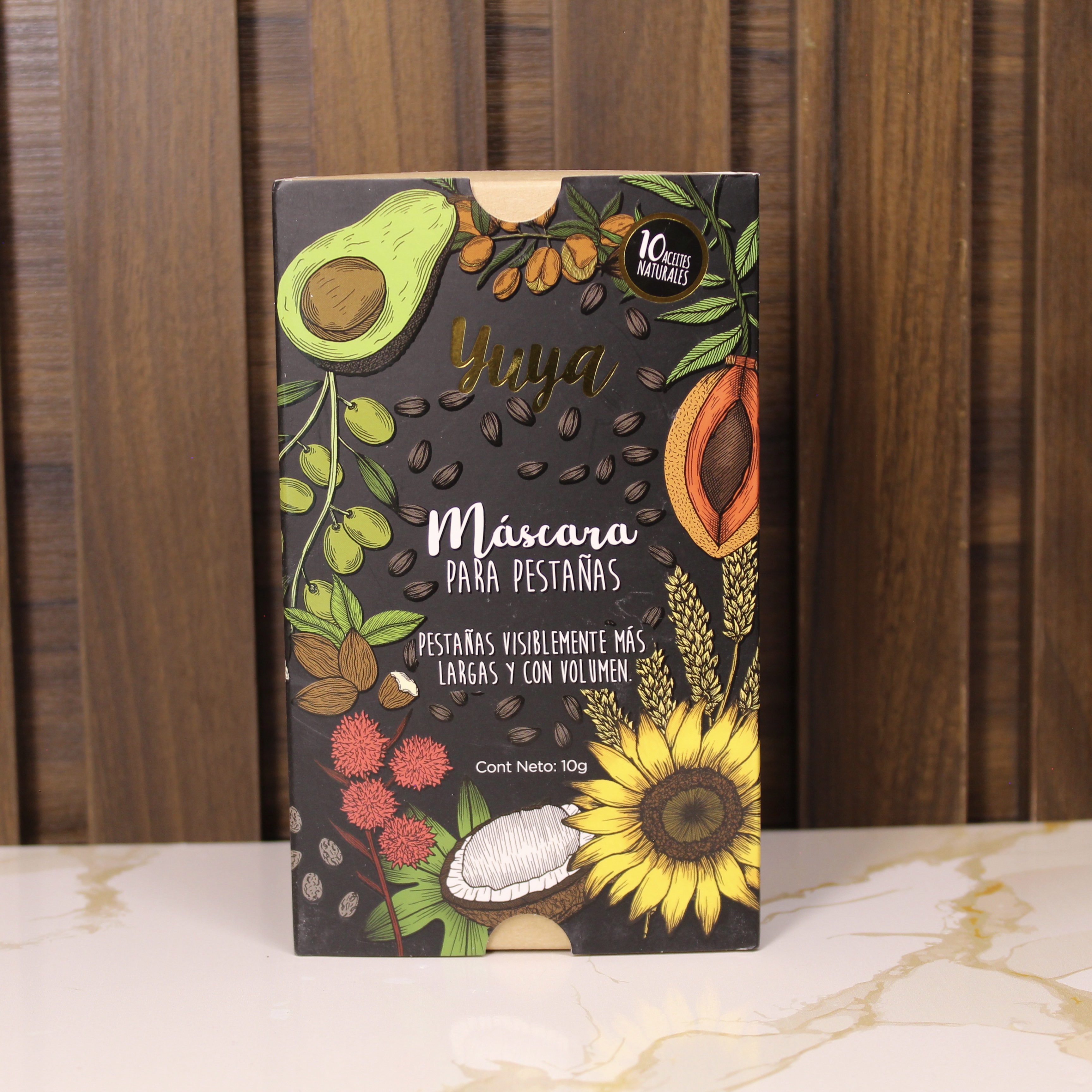 Máscara para pestañas Yuya 10 aceites