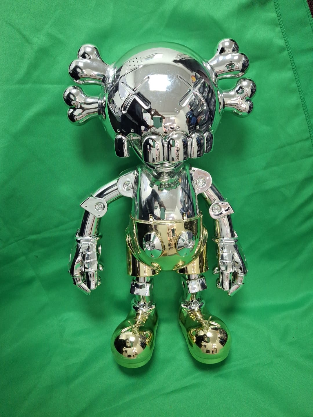Chrome Companion Art Figure