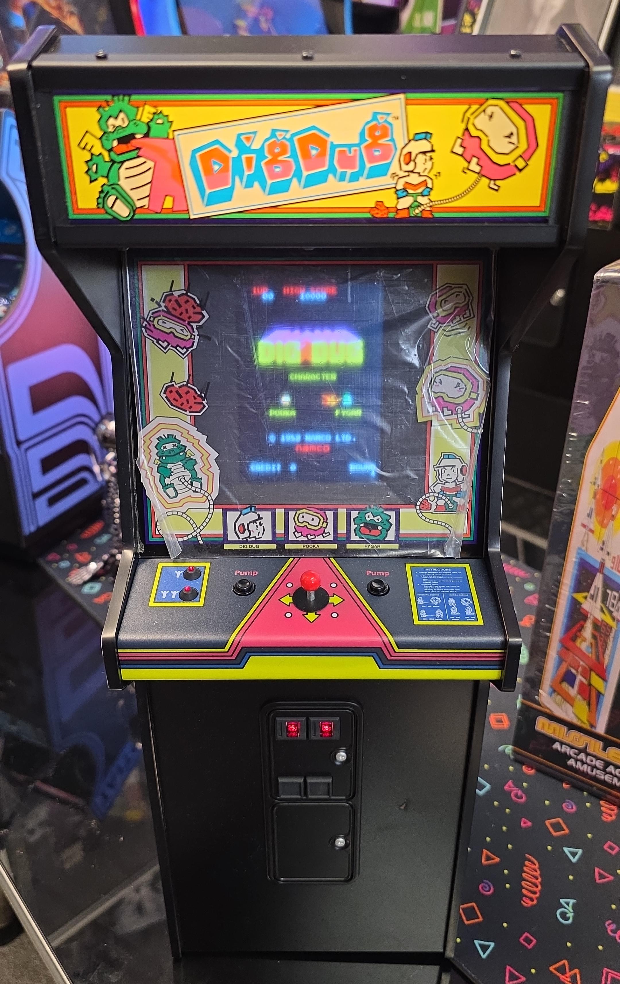 Dig Dug Compact Arcade Machine