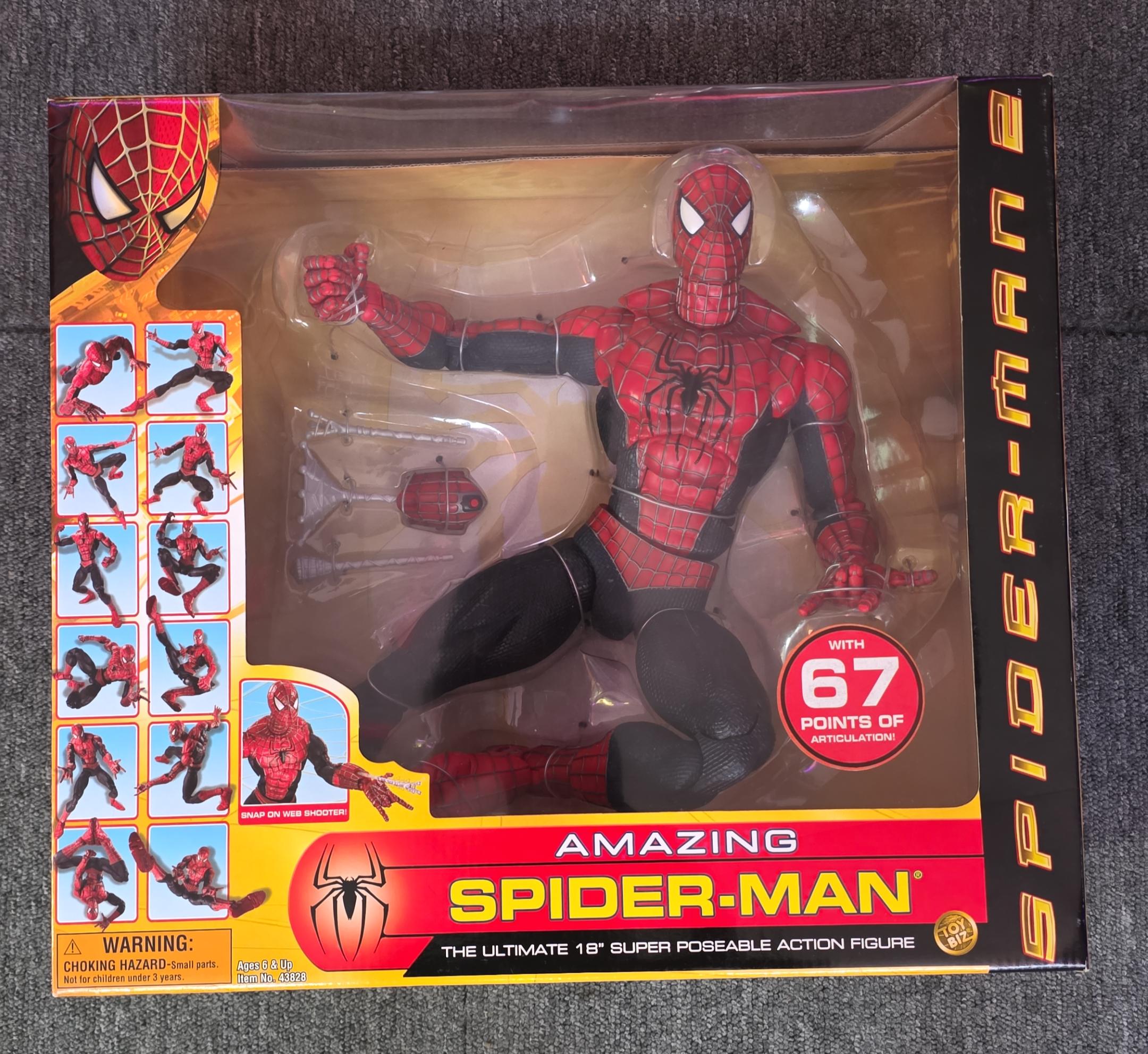 Amazing Spider-Man Super Poseable Action Figure pose 1