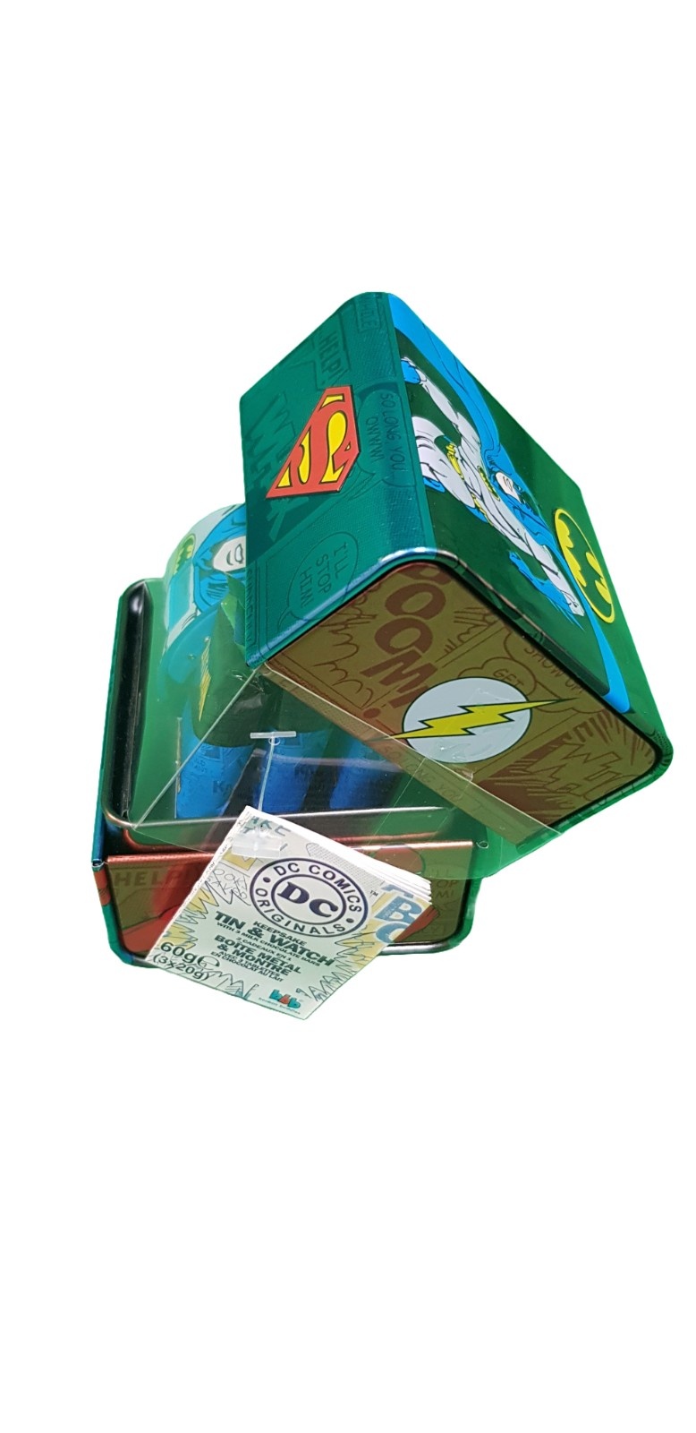 DC Superheroes Kids Watch and Wallet Set