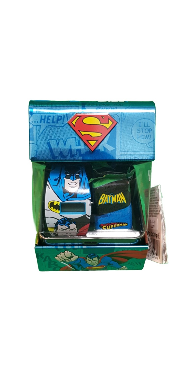 DC Superheroes Kids Watch and Wallet Set