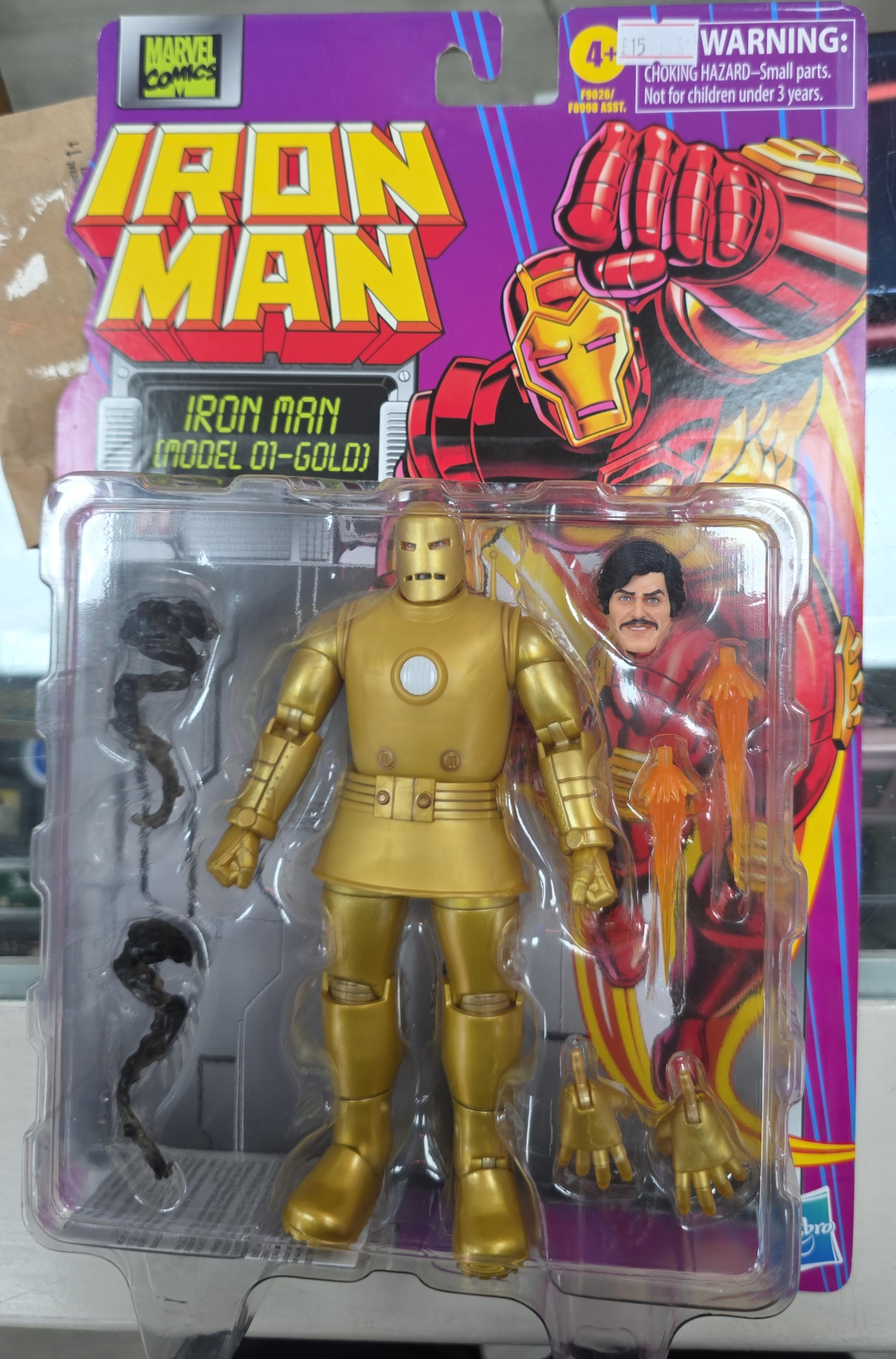 Iron Man Model 01 Gold Action Figure