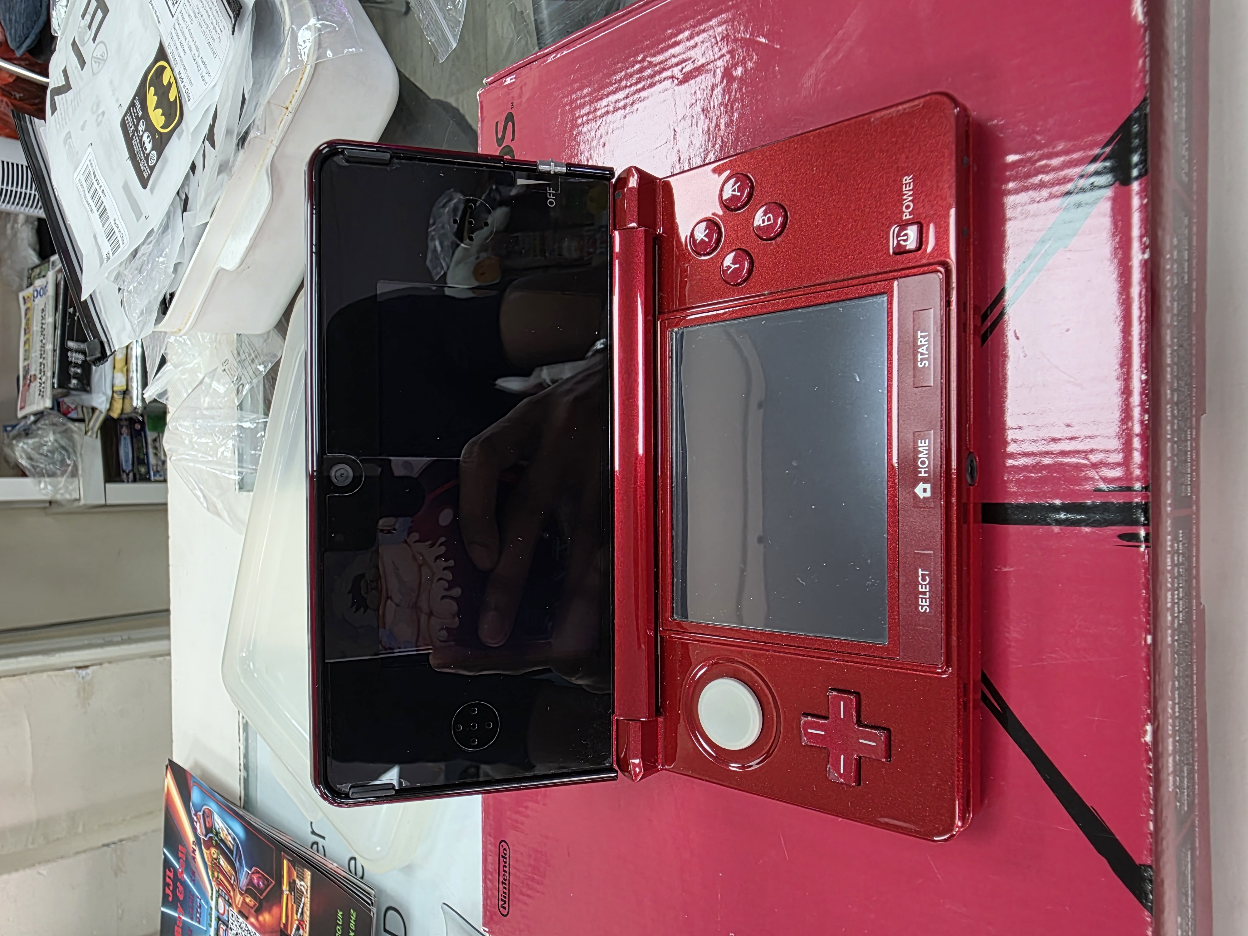 Char's Customised Premium Red Nintendo 3DS