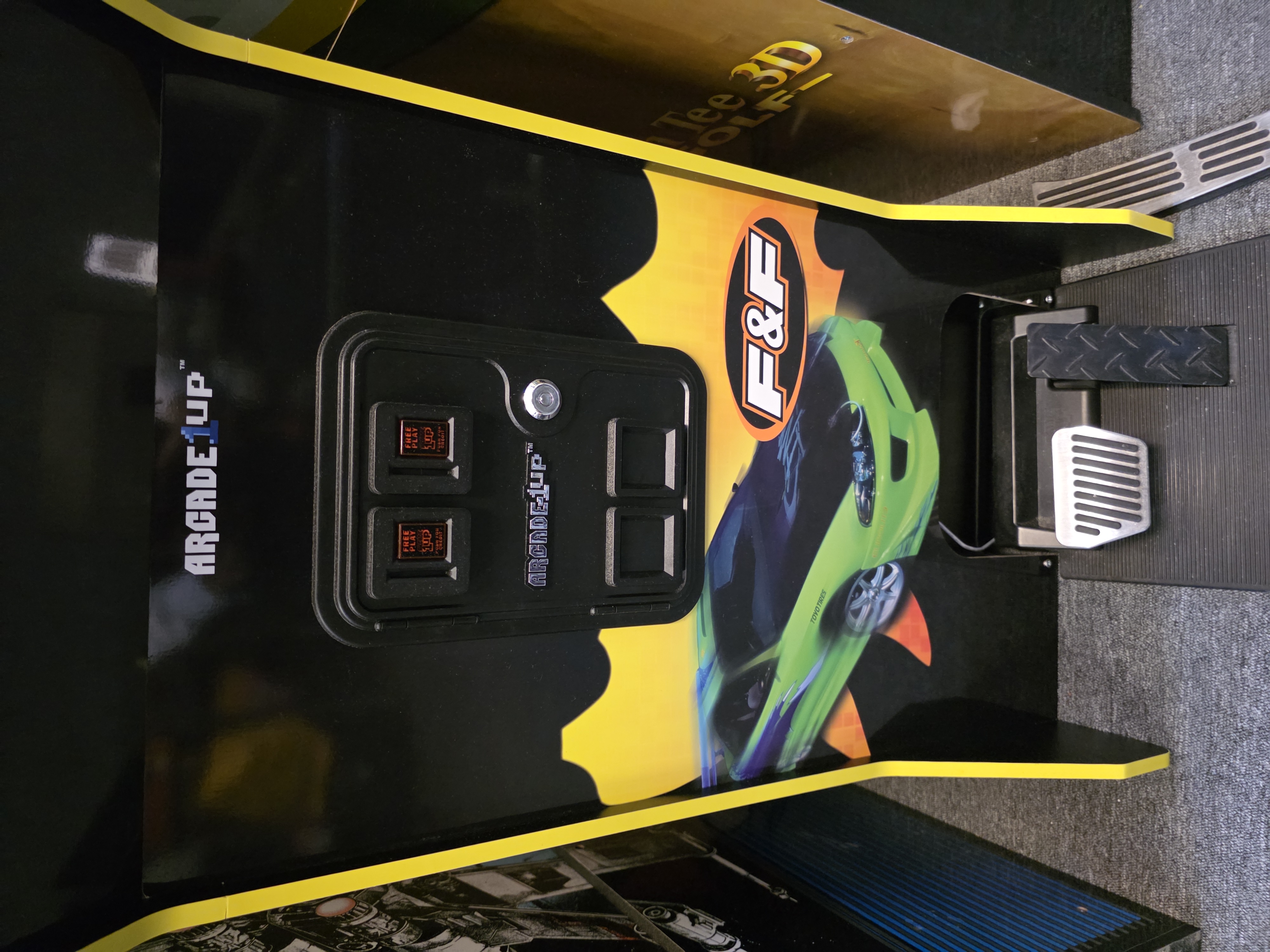 The Fast and the Furious Arcade Machine