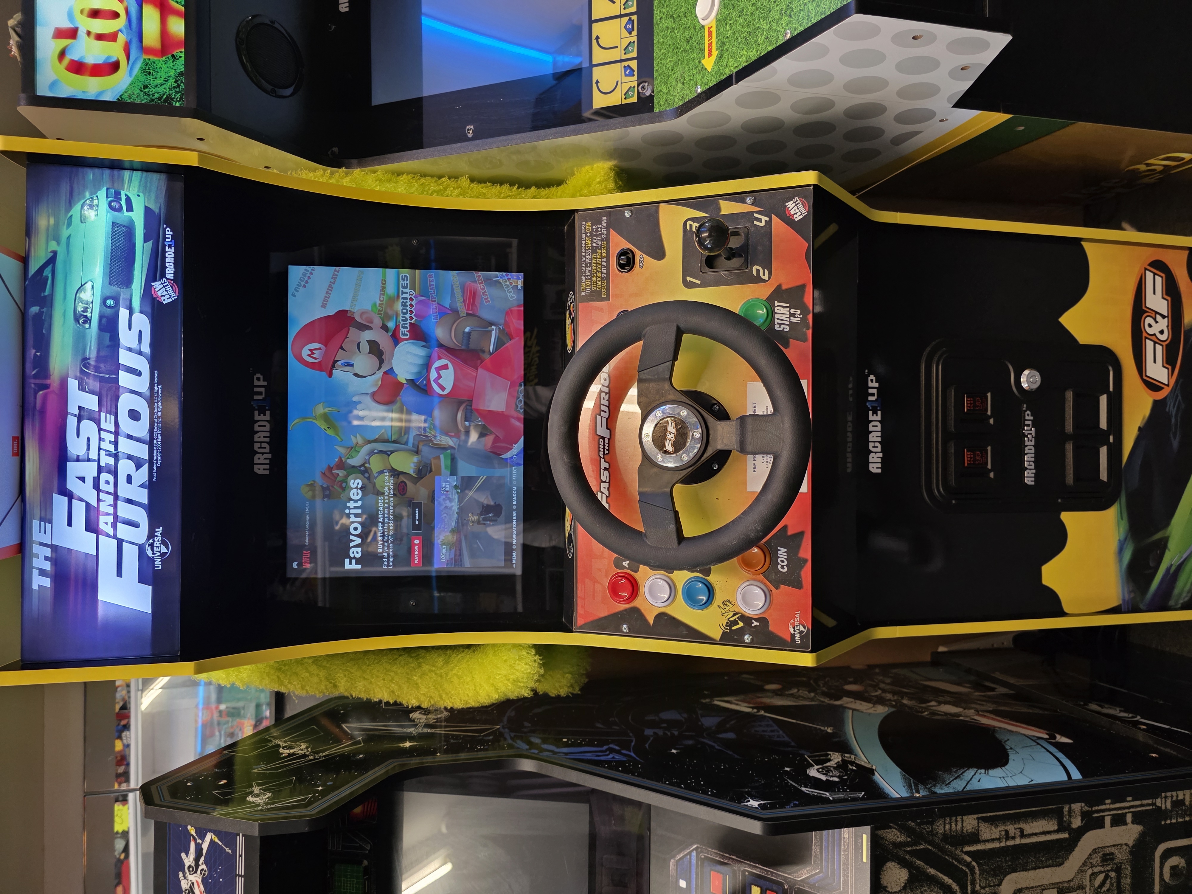 The Fast and the Furious Arcade Machine