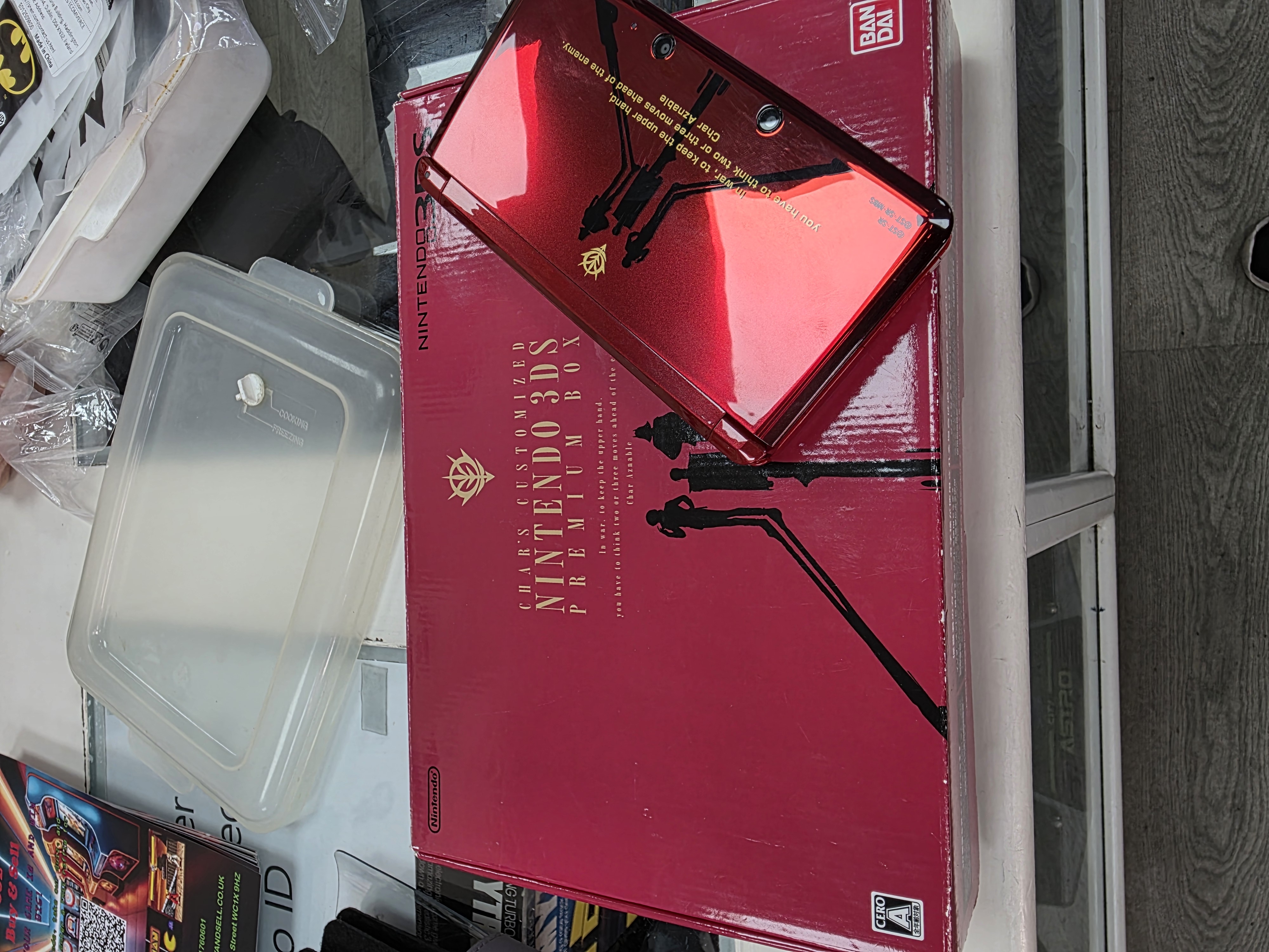 Char's Customised Premium Red Nintendo 3DS