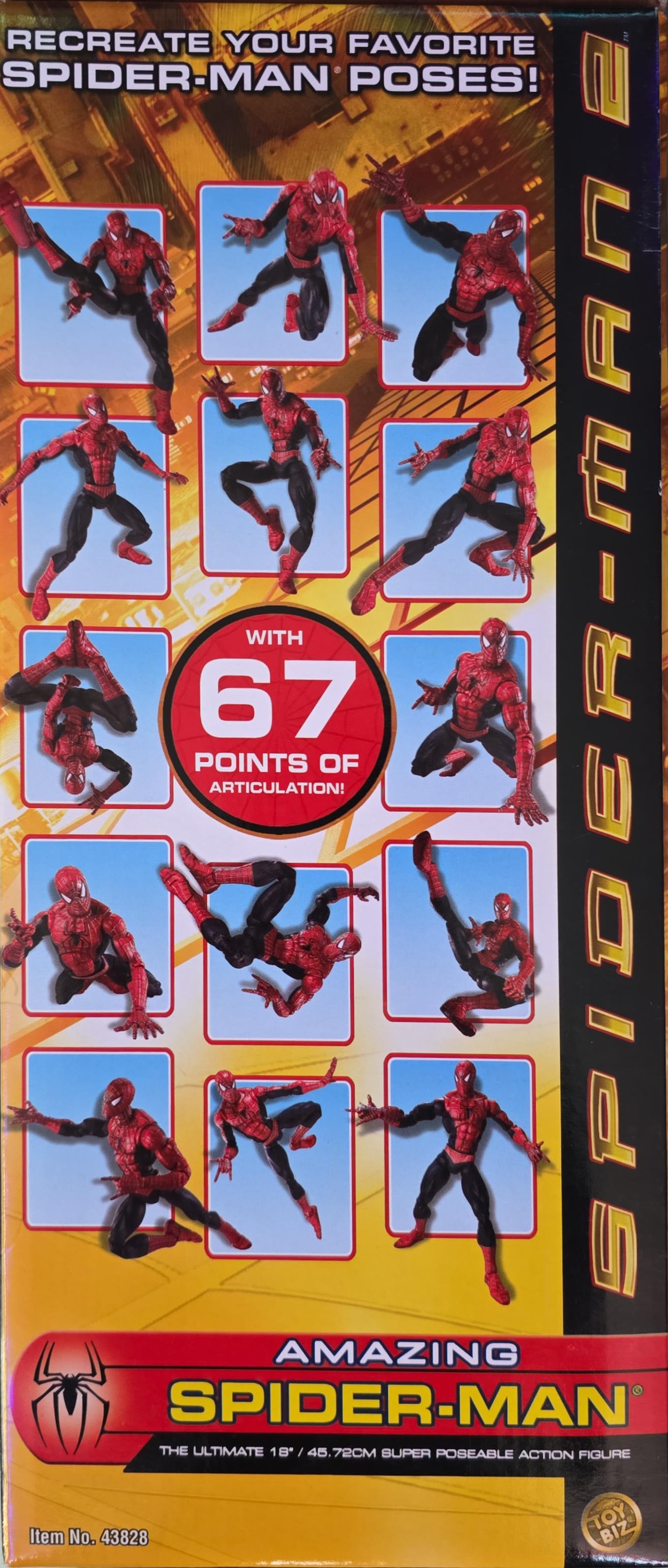 Amazing Spider-Man Super Poseable Action Figure pose 1