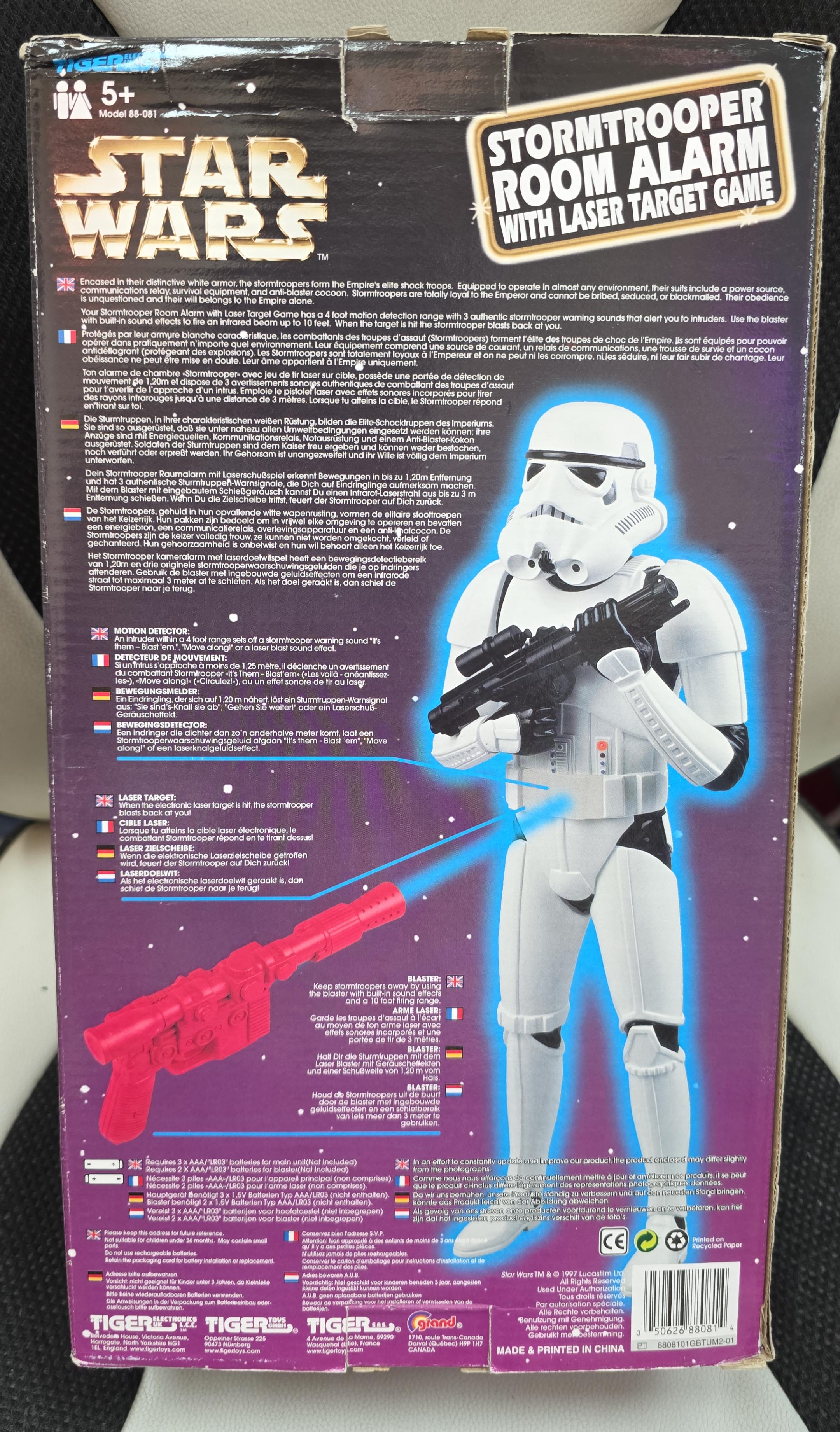 Star Wars Stormtrooper Room Alarm