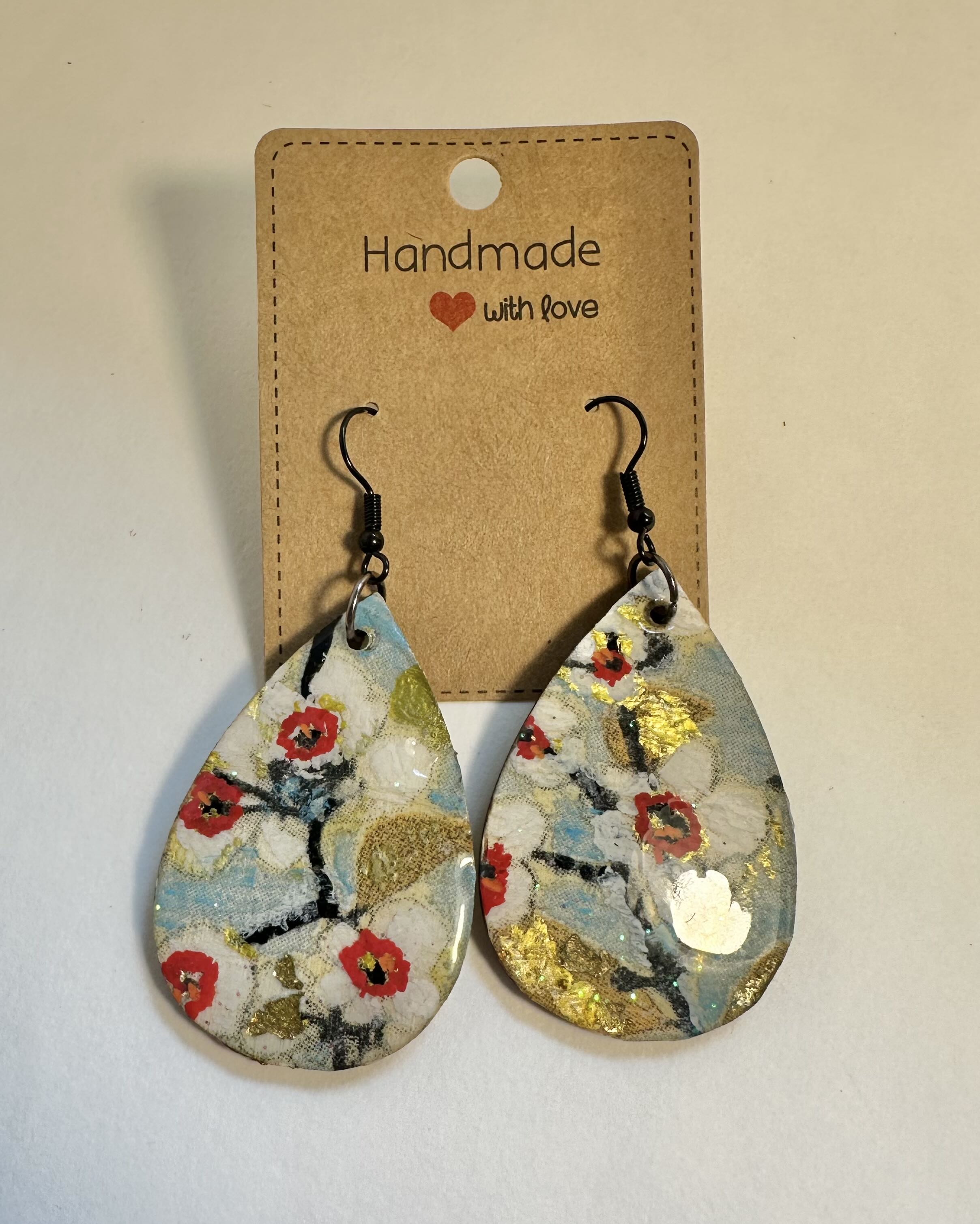 Handmade Teardrop Earrings