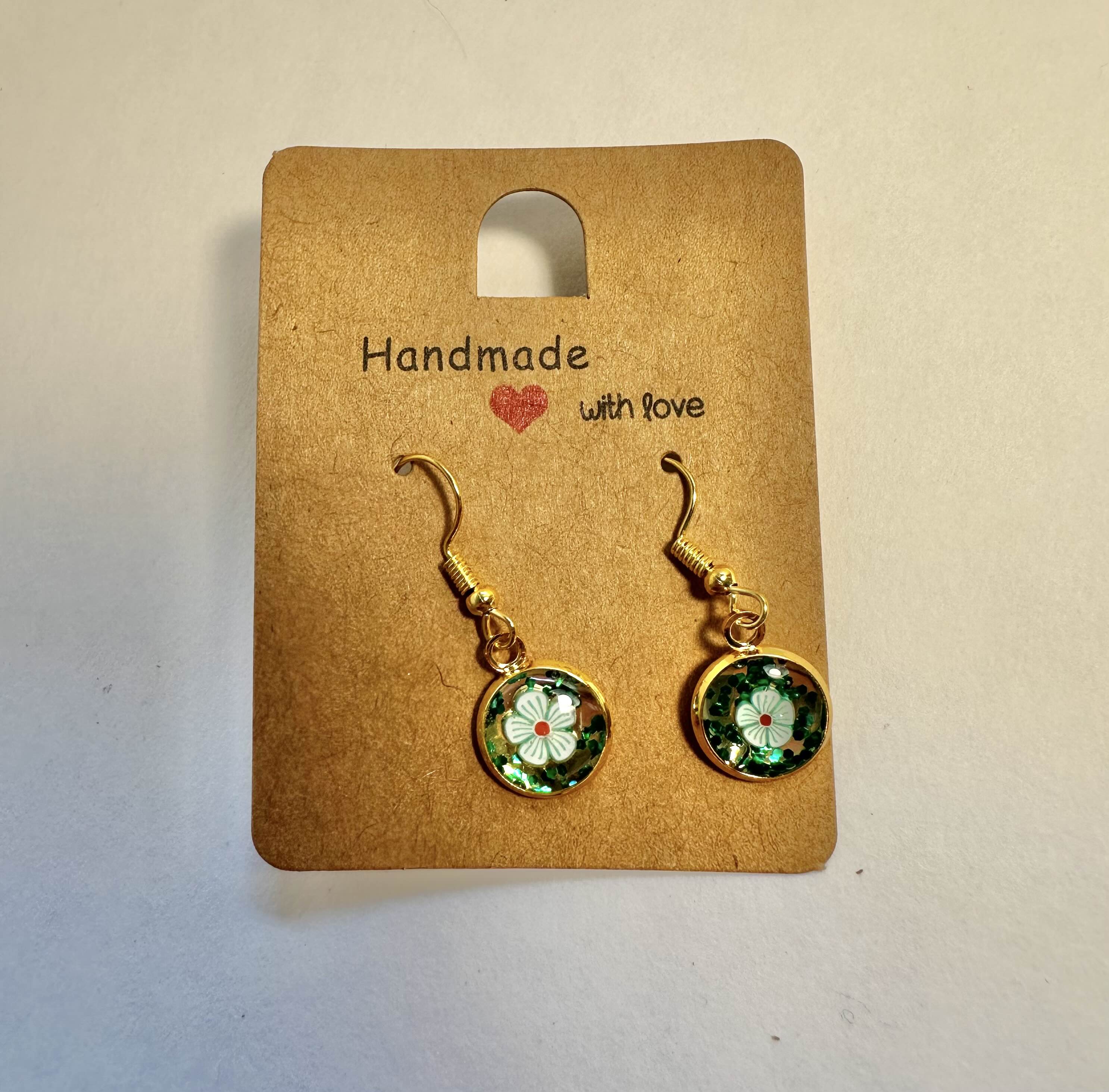 Handmade Floral Earrings