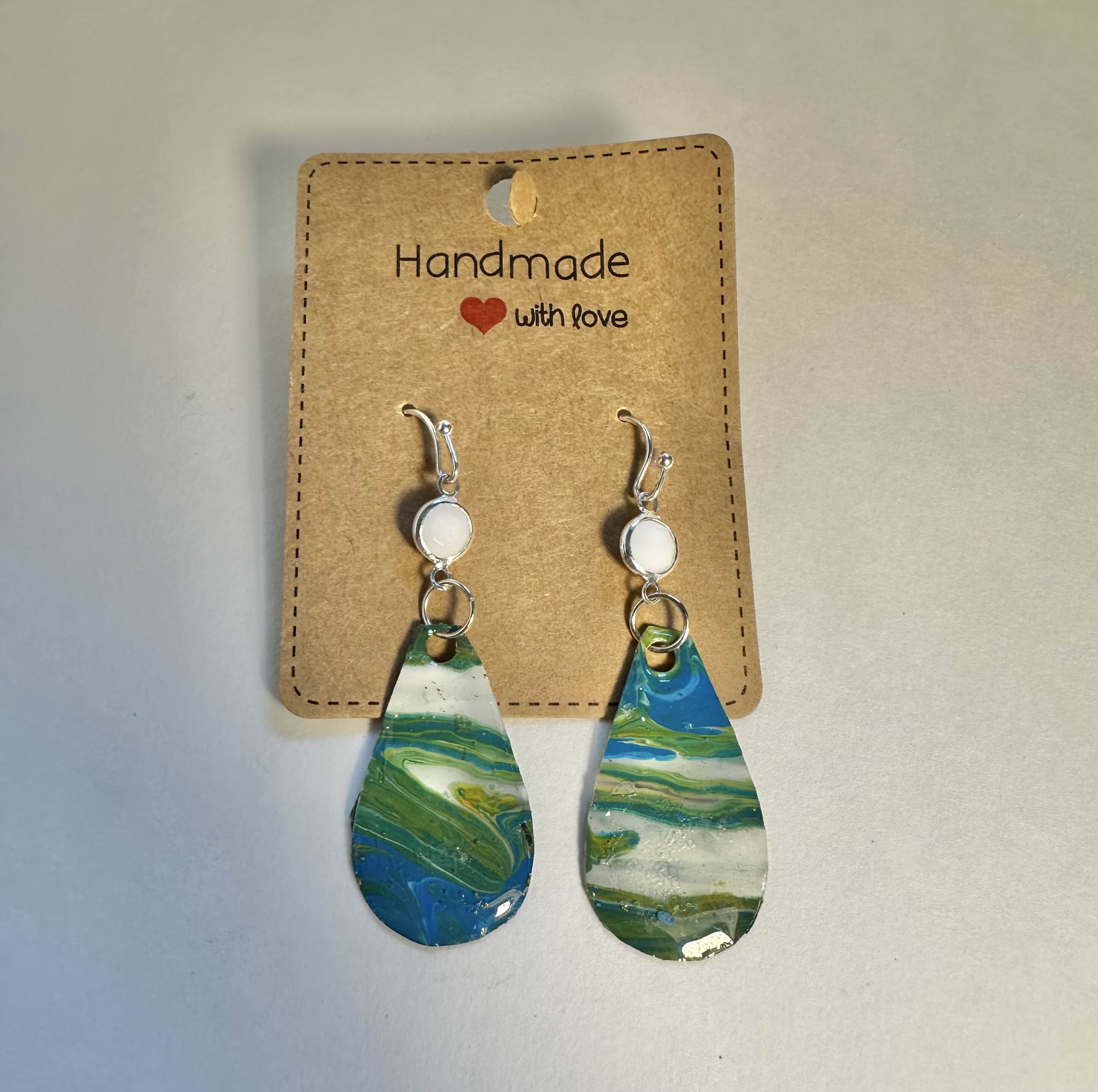 Handmade Teardrop Earrings