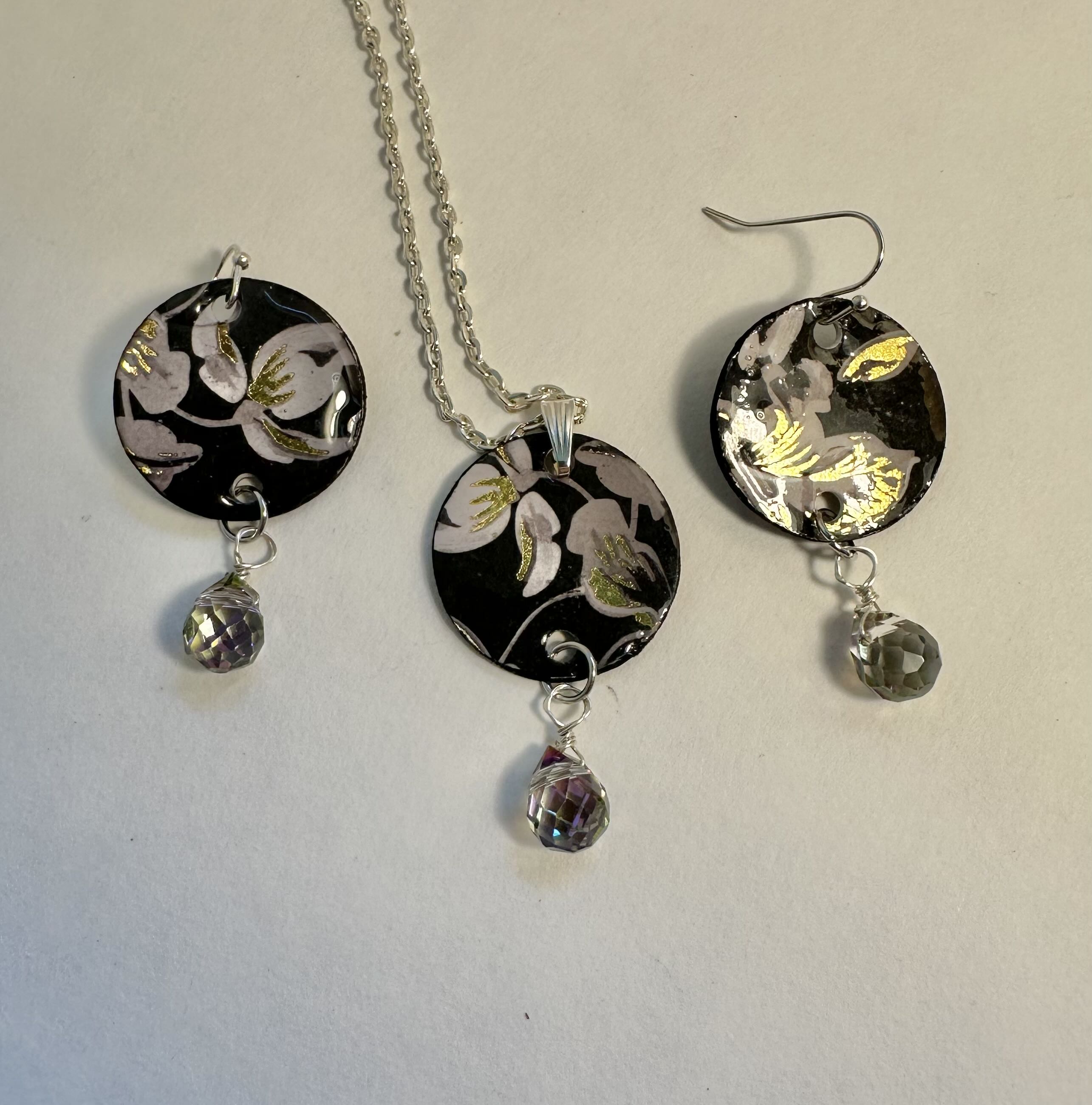 Floral Jewelry Set