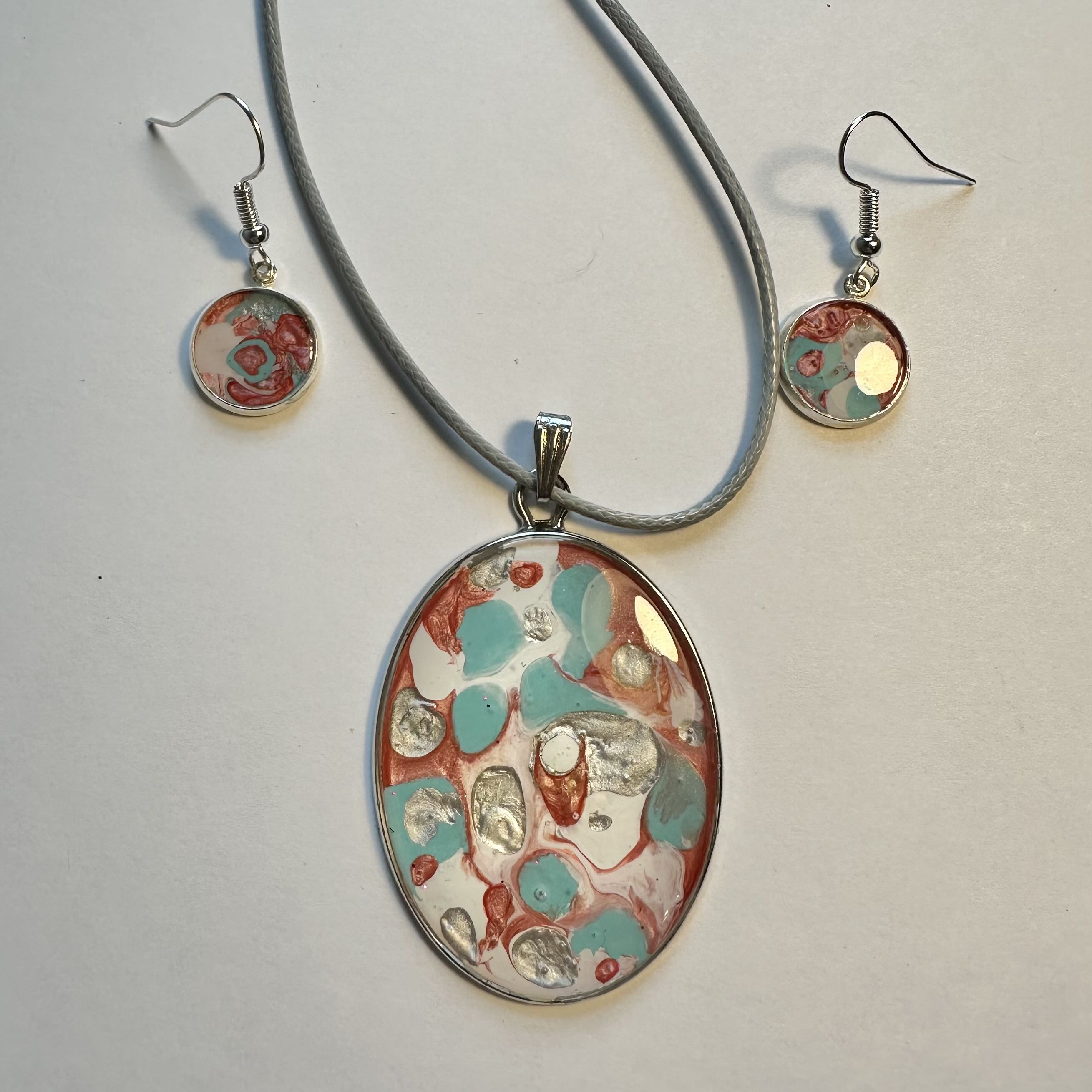 Abstract Art Jewelry Set