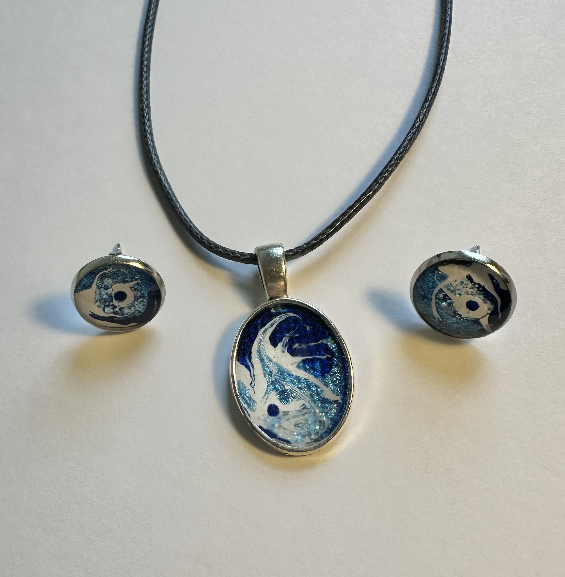 Handcrafted Abstract Jewelry Set