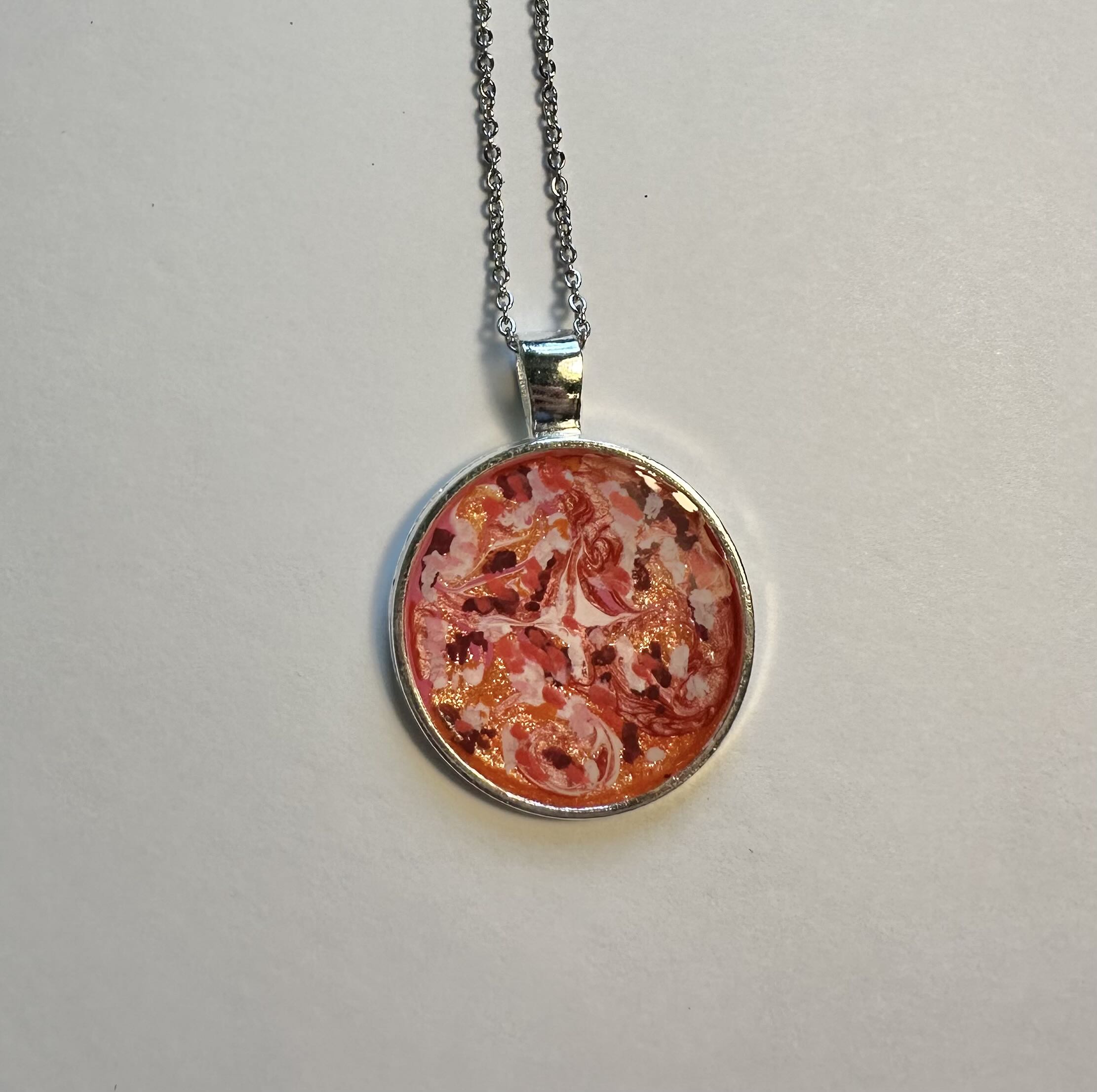 Handmade Abstract Pendant Necklace