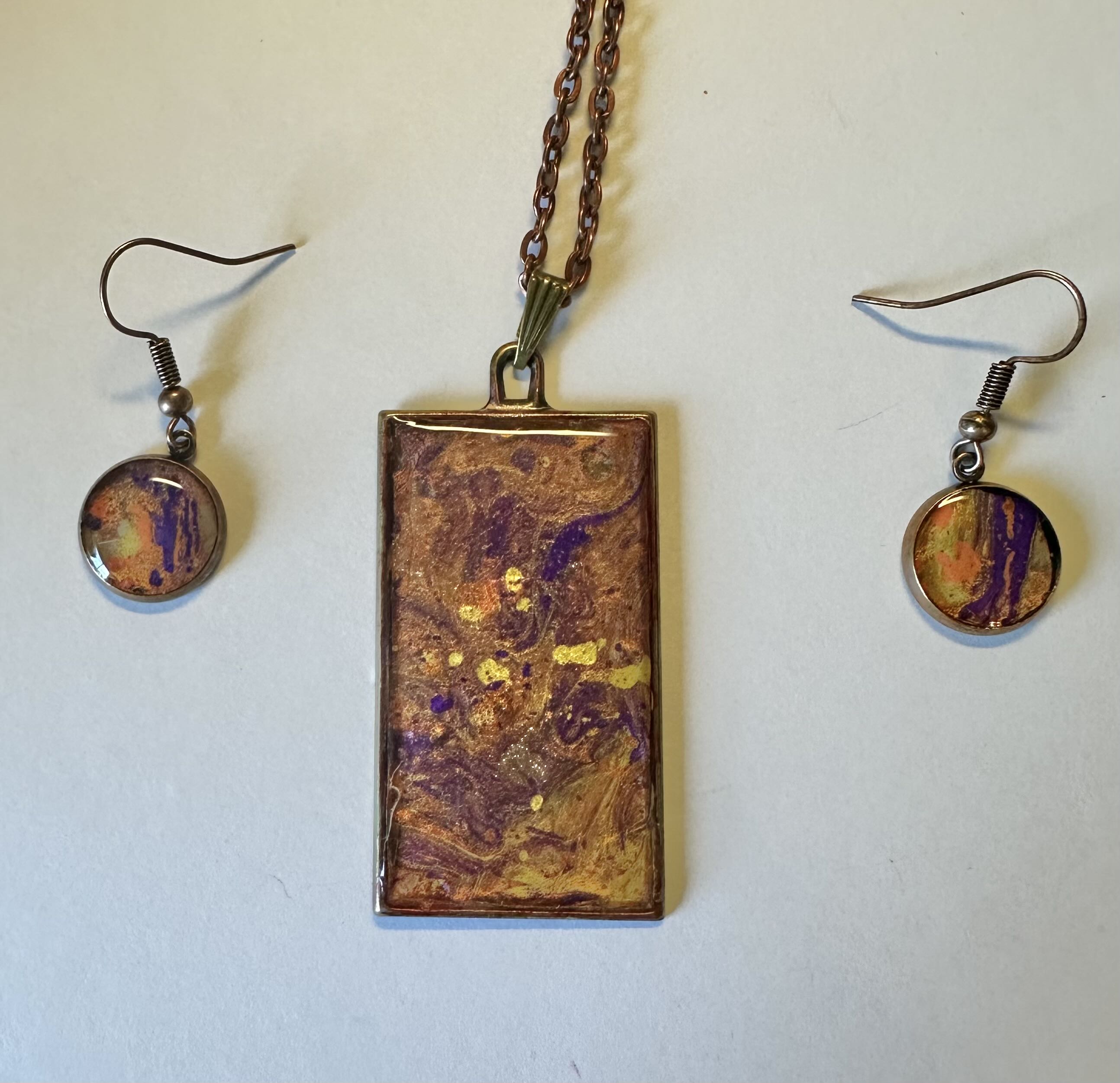 Handcrafted Abstract Jewelry Set