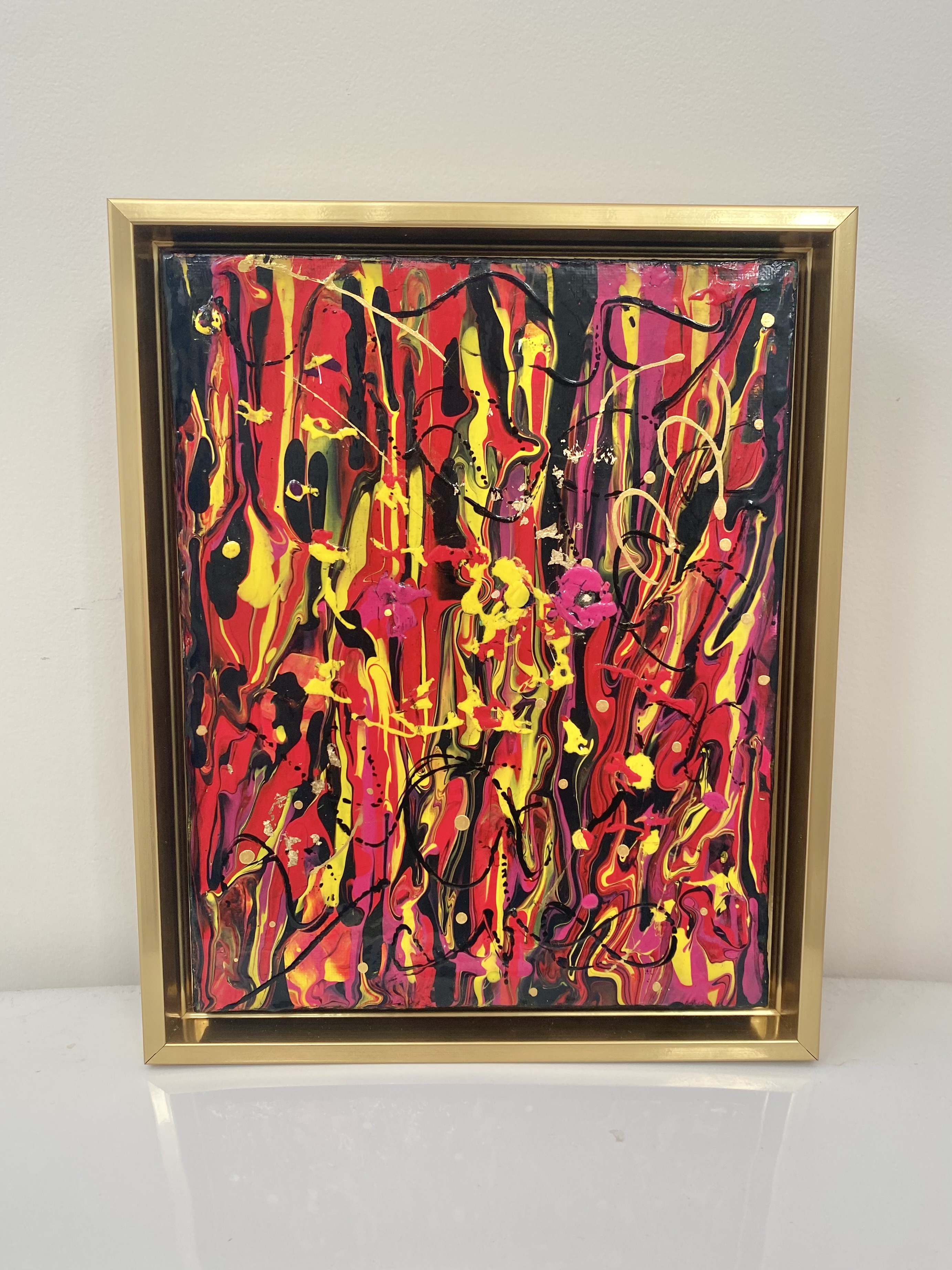 Abstract Acrylic Painting 8 x 10