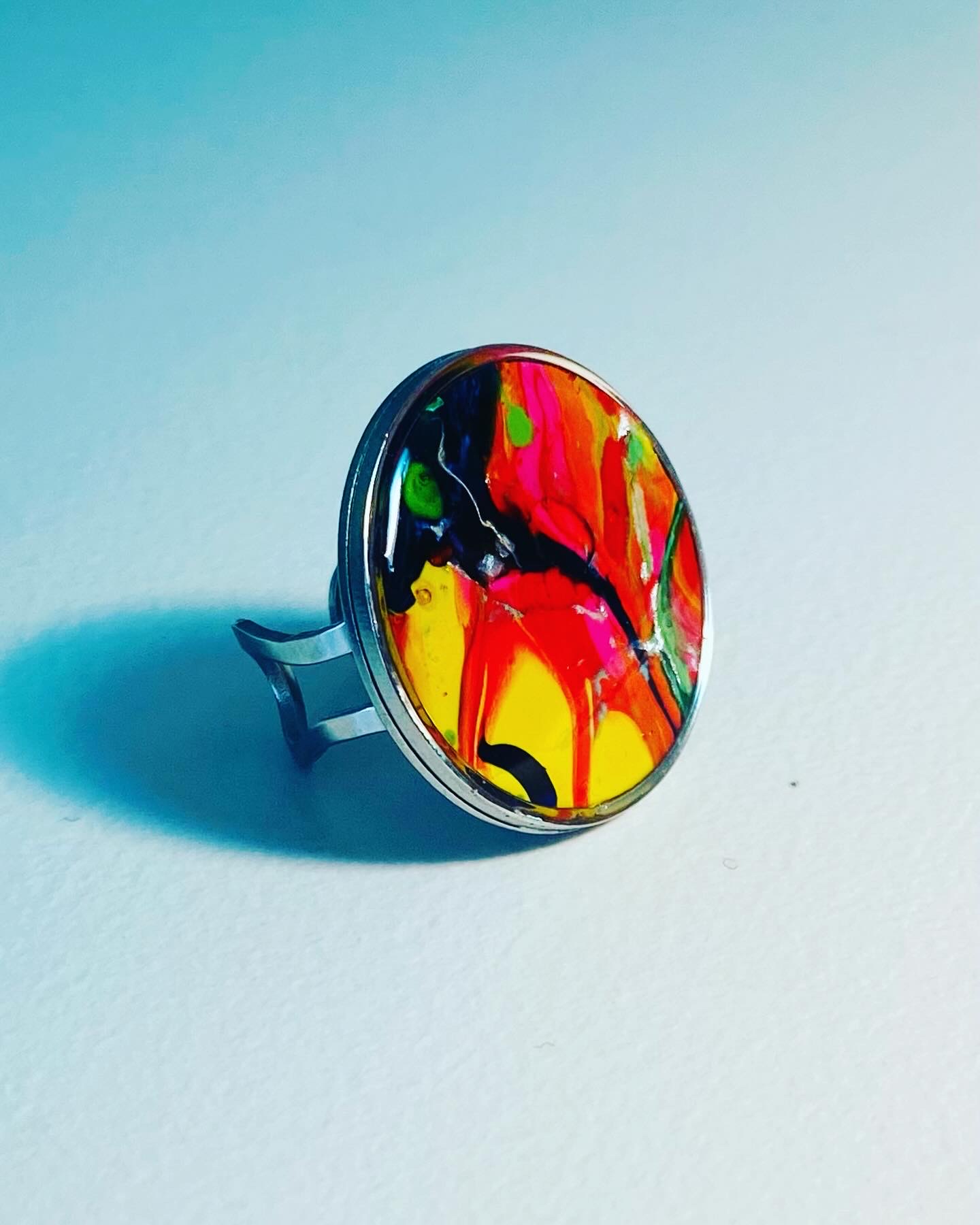Abstract Art Ring