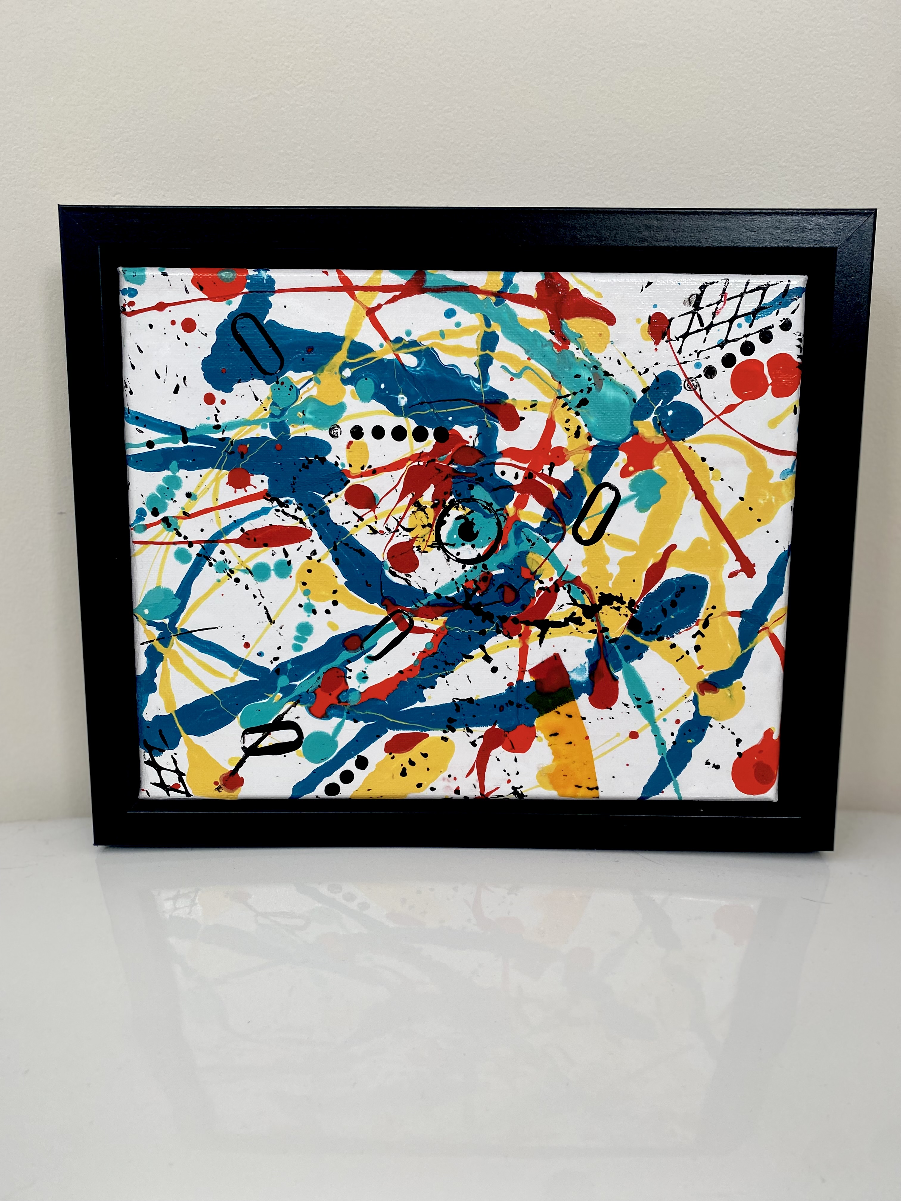 Abstract Expressionist Painting 8x10