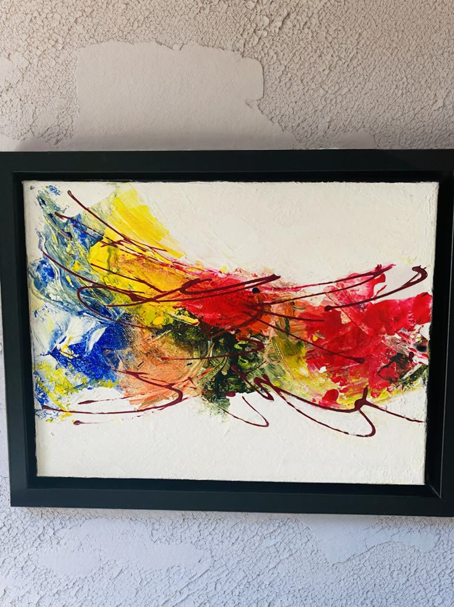 Abstract Acrylic Painting