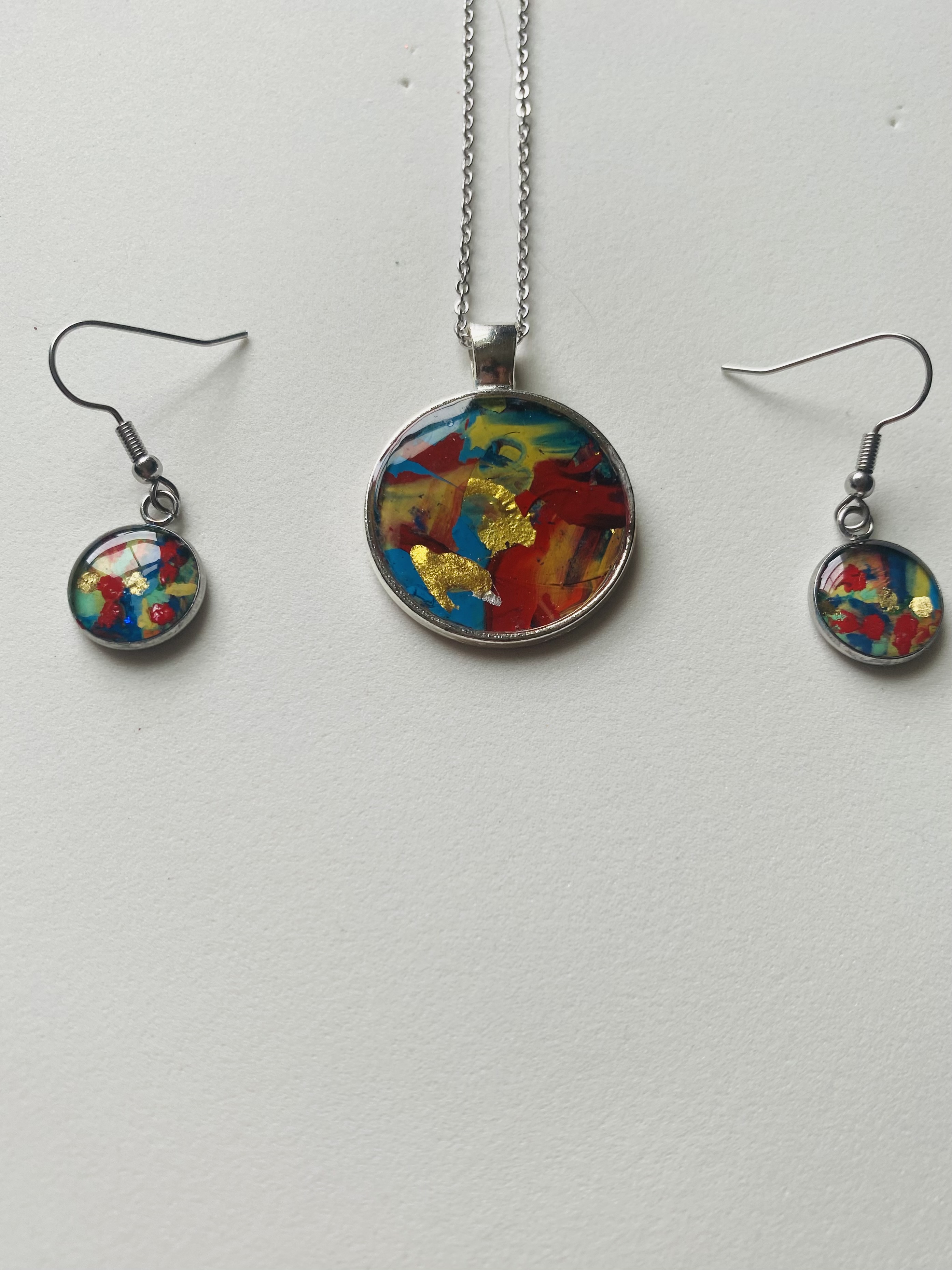 Handmade Abstract Jewelry Set