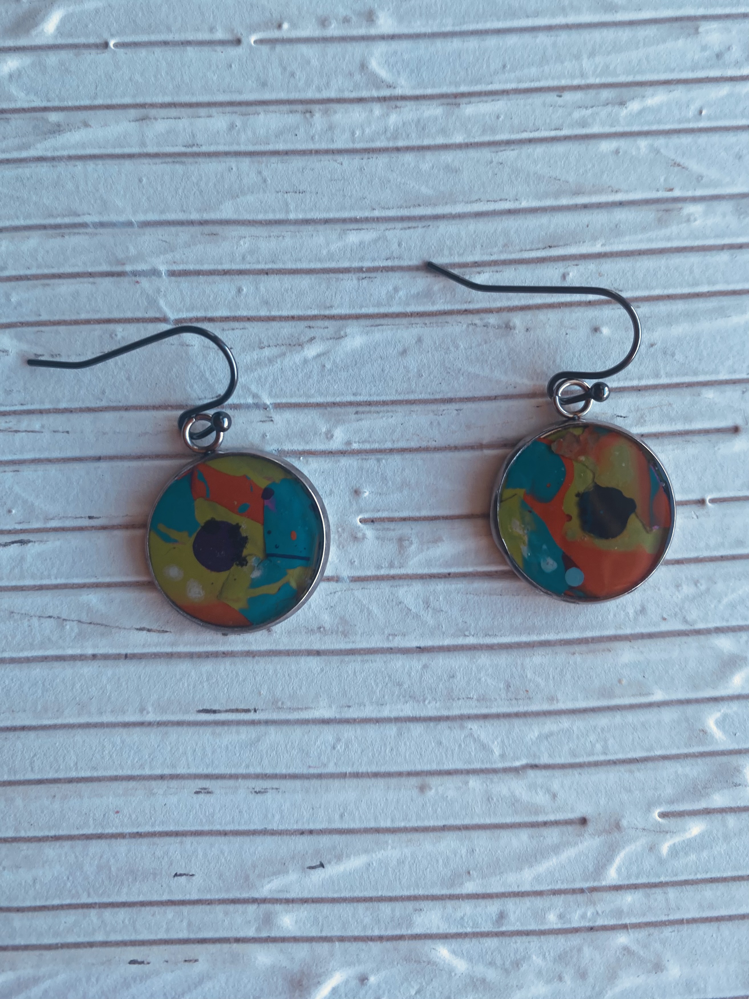 Handmade Abstract Art Earrings