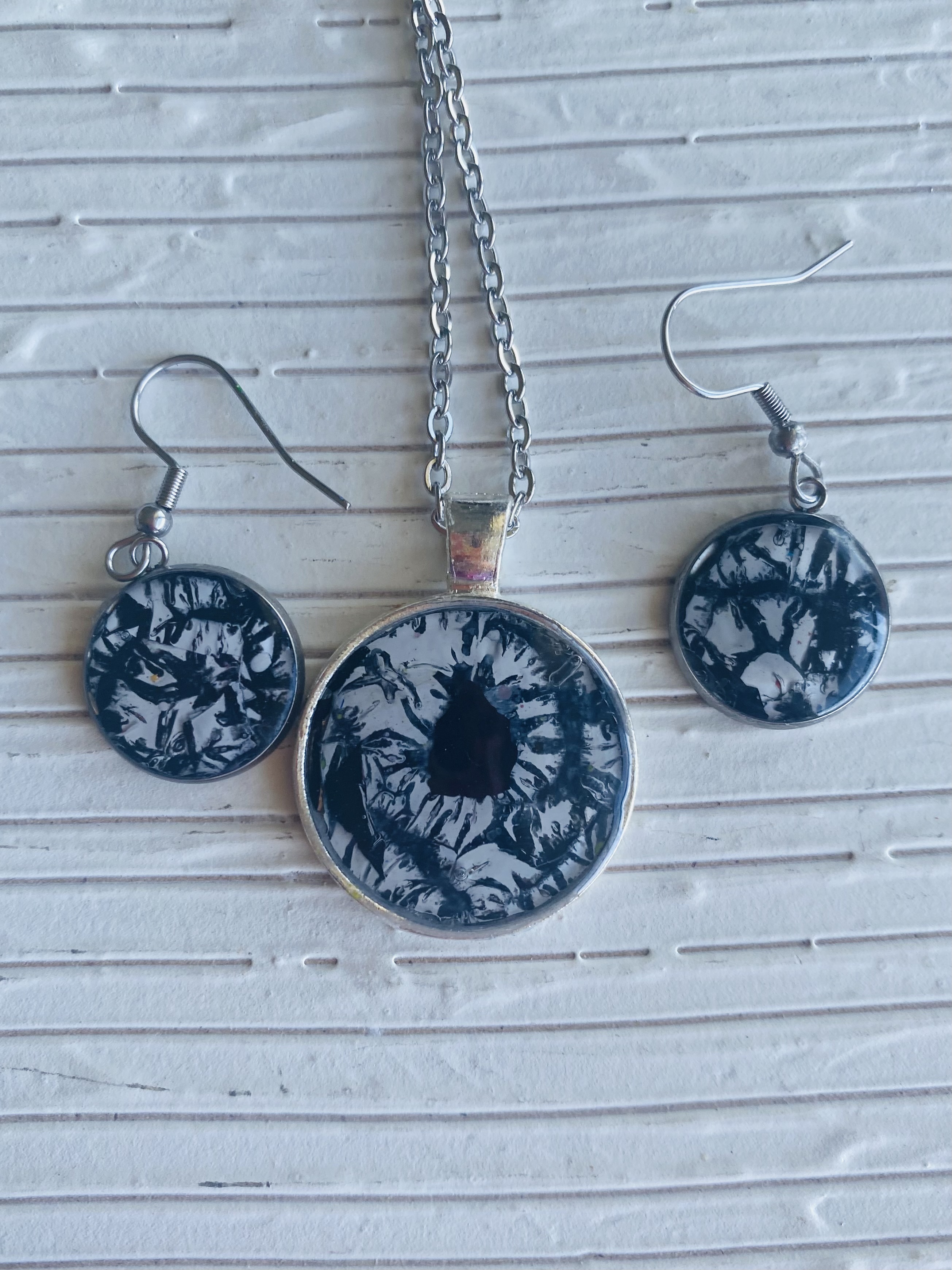 Handmade Abstract Jewelry Set