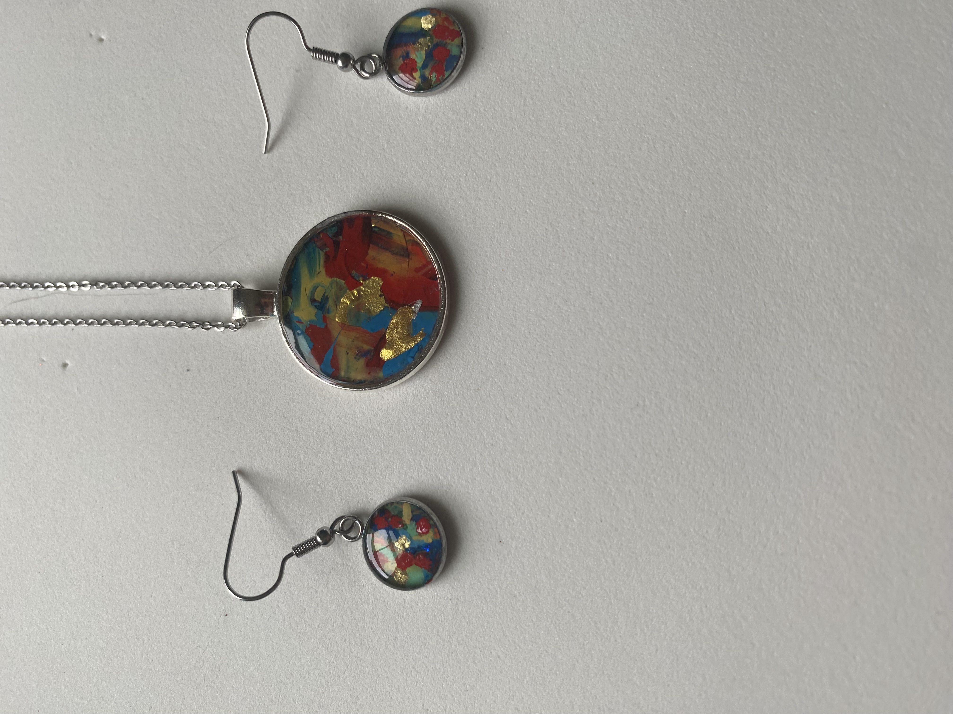 Handmade Abstract Jewelry Set