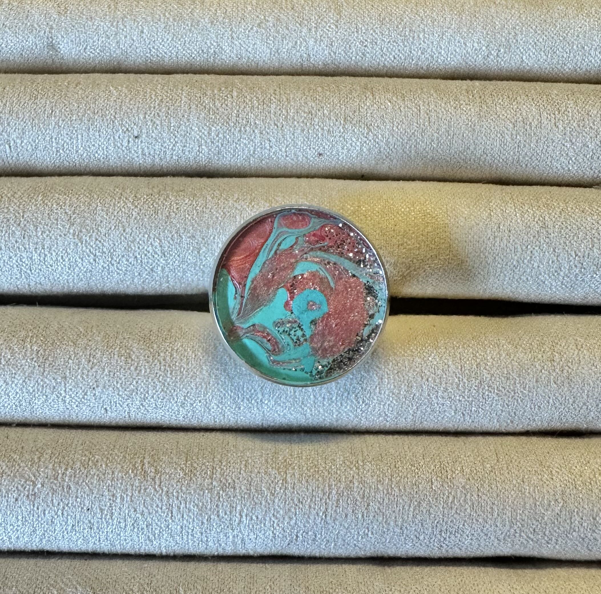 Abstract Art Ring
