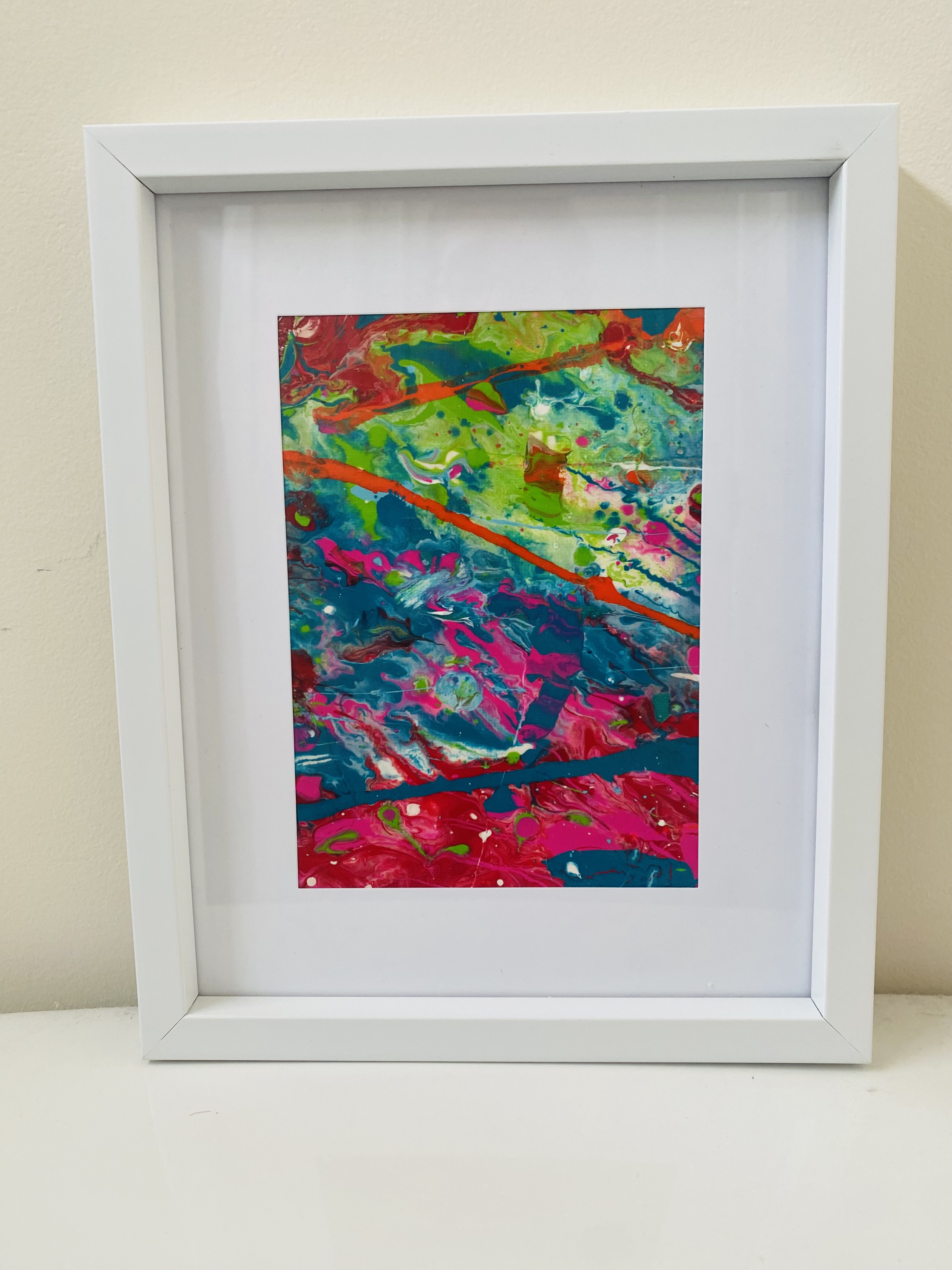 Abstract Acrylic Painting