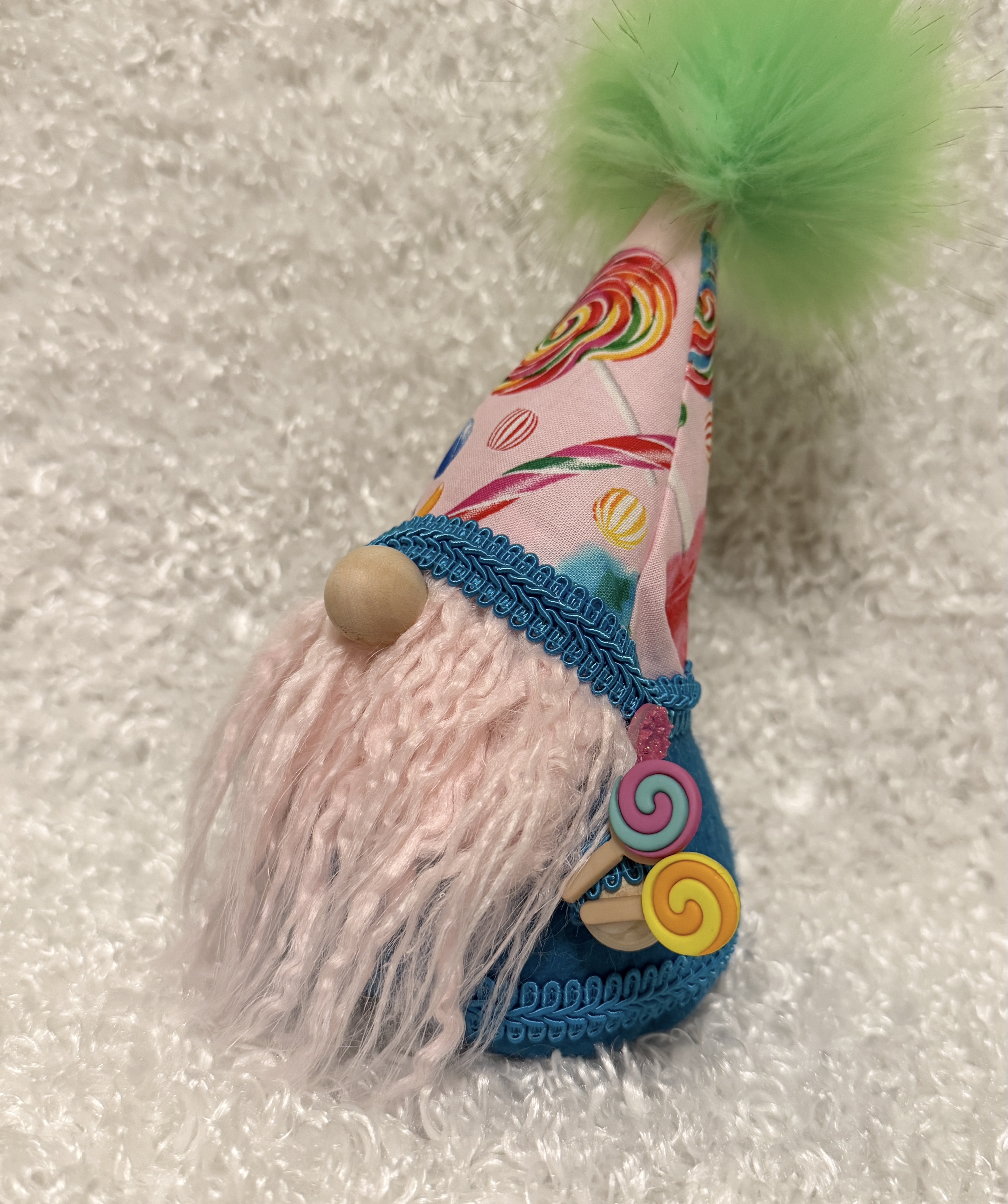 Handmade Candy Themed Gnome