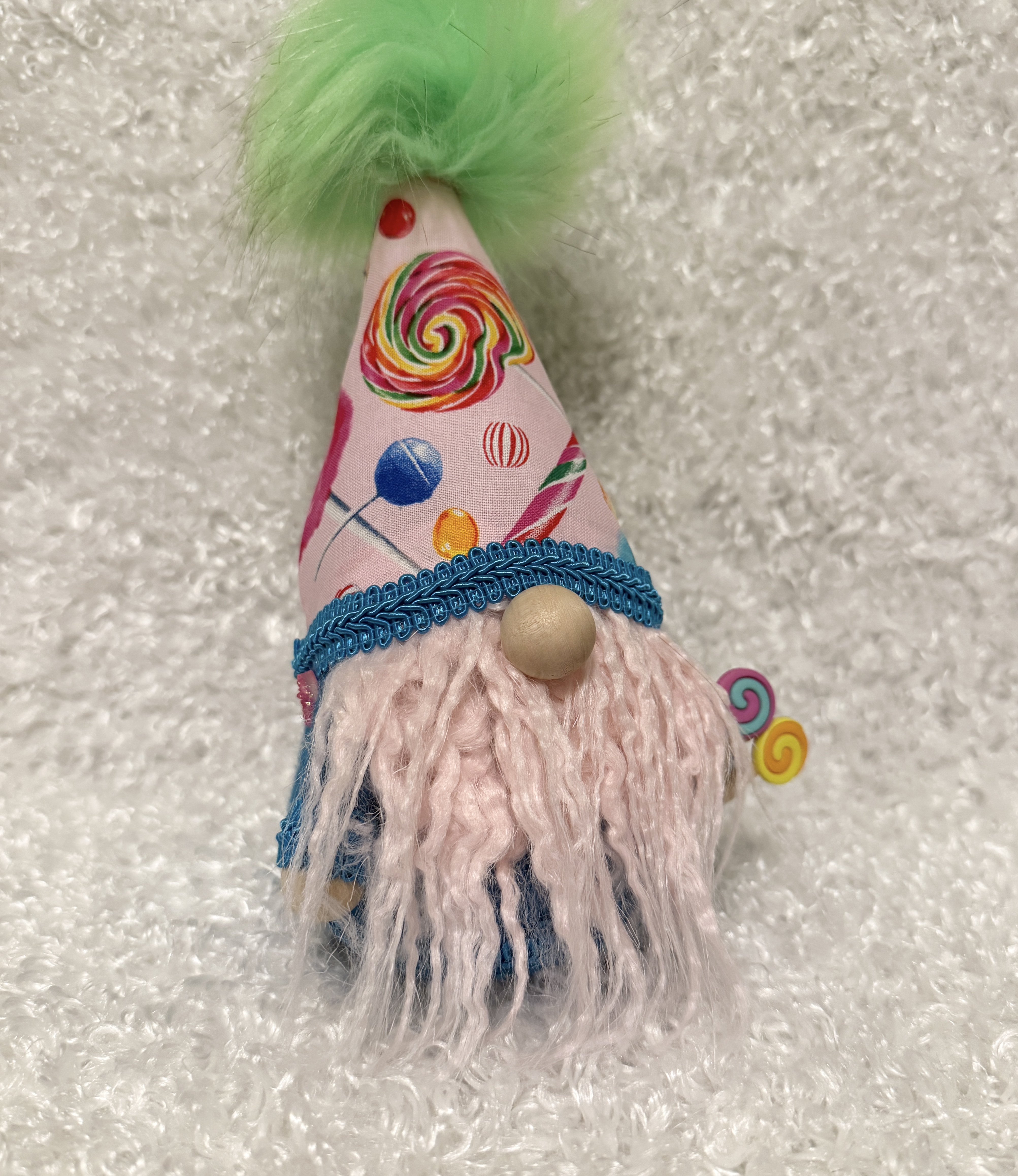 Handmade Candy Themed Gnome