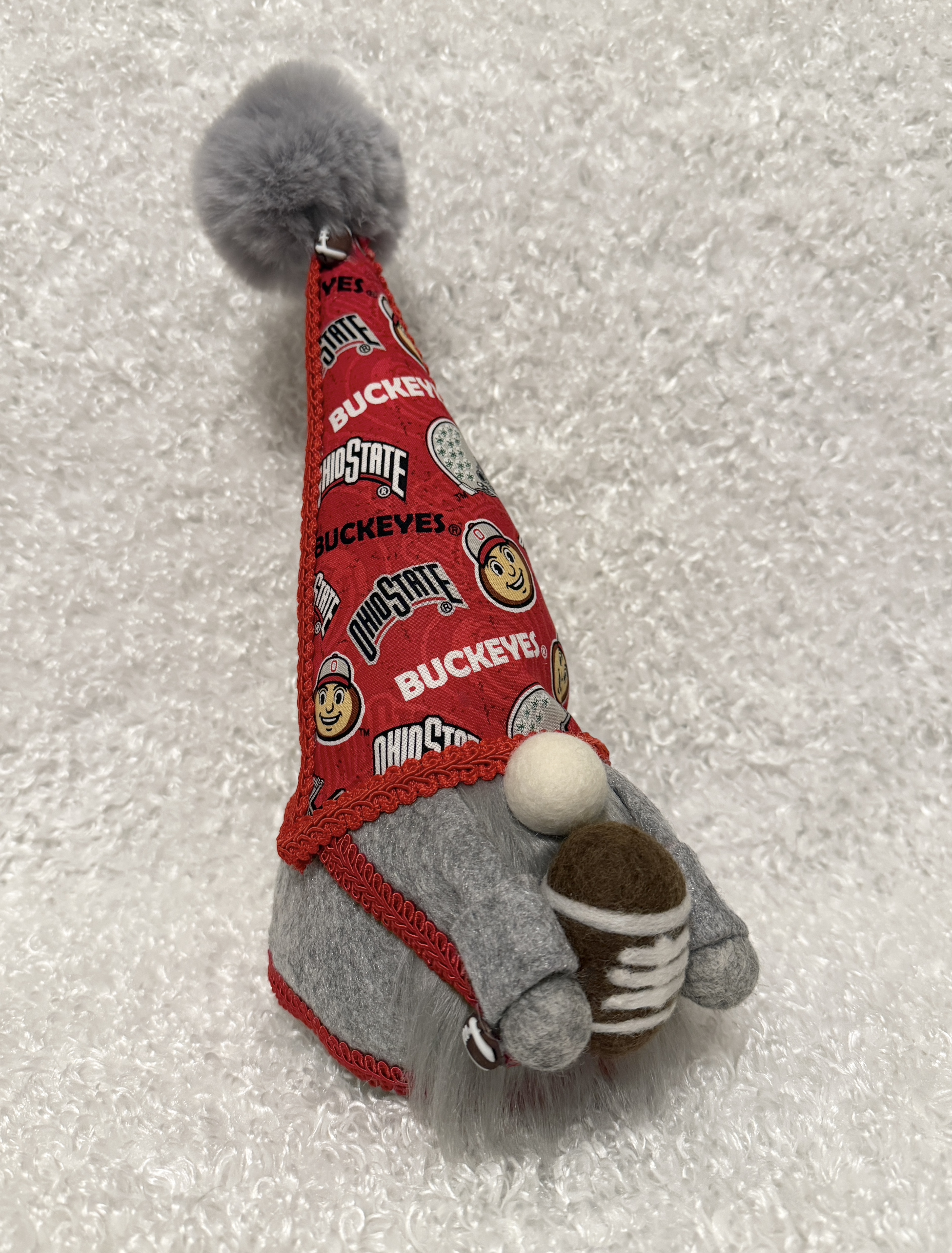 Ohio State Buckeyes Inspired Gnome