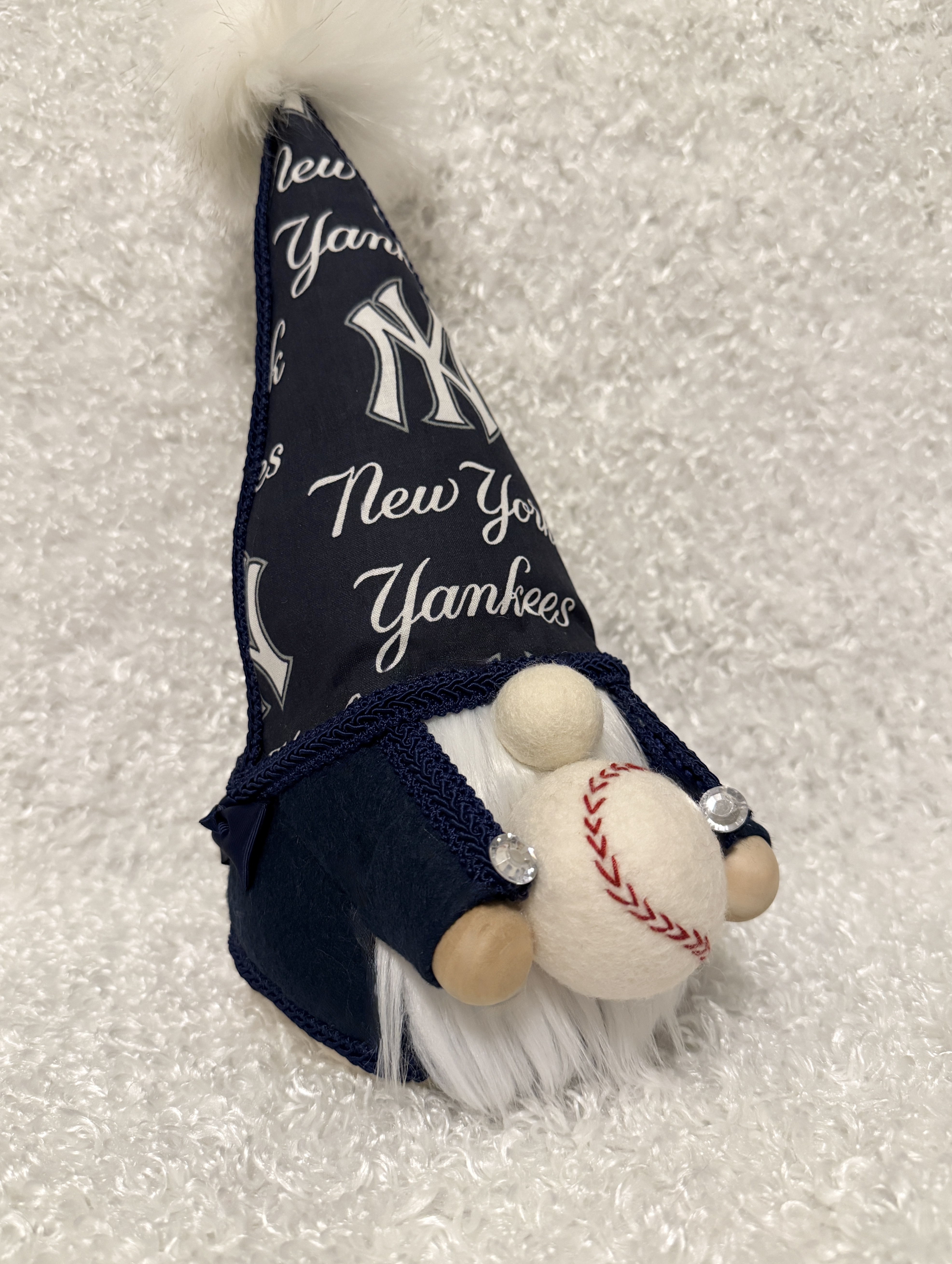 New York Yankees Inspired Baseball Gnome