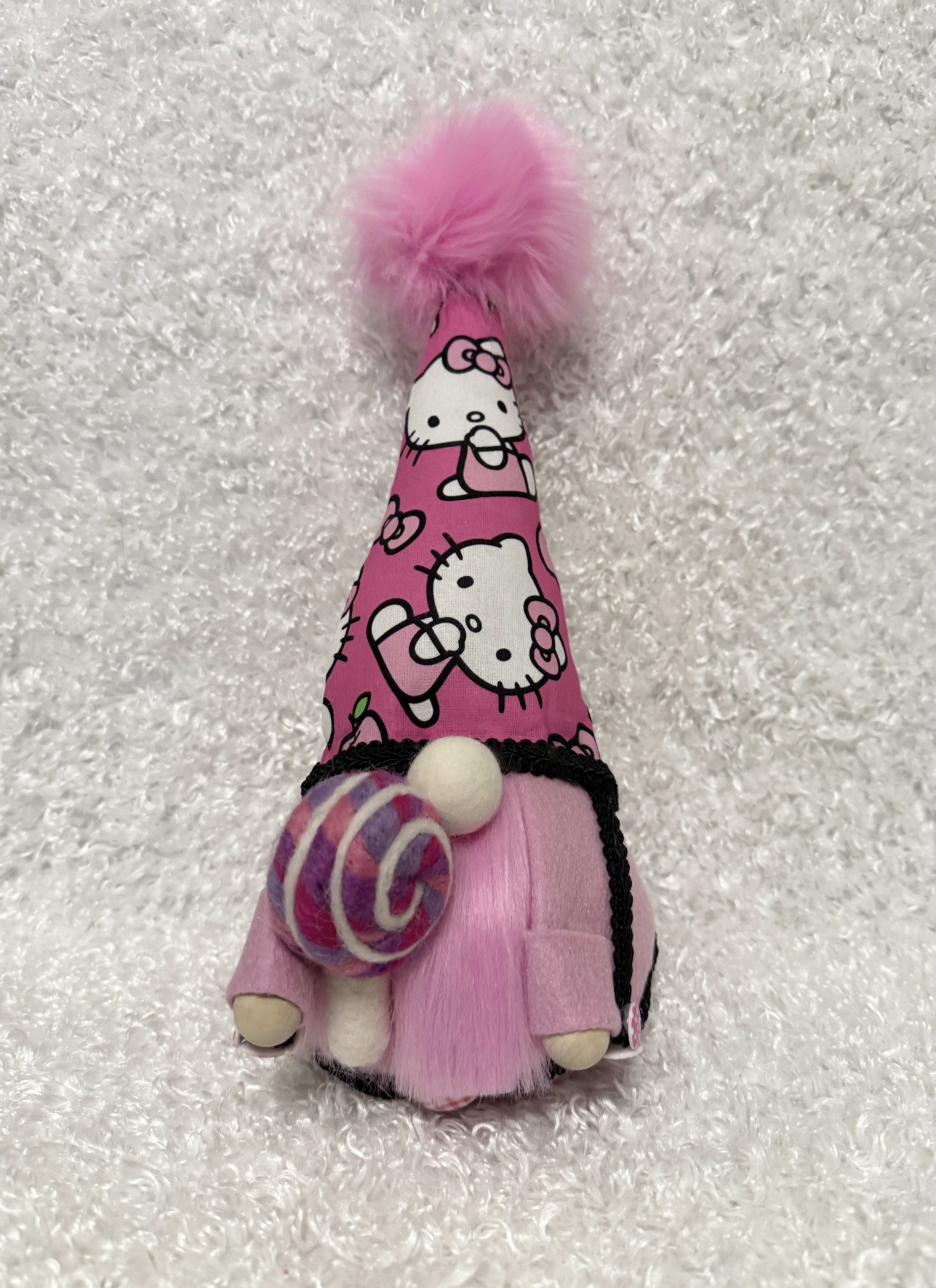 Hello Kitty Inspired Pink Gnome