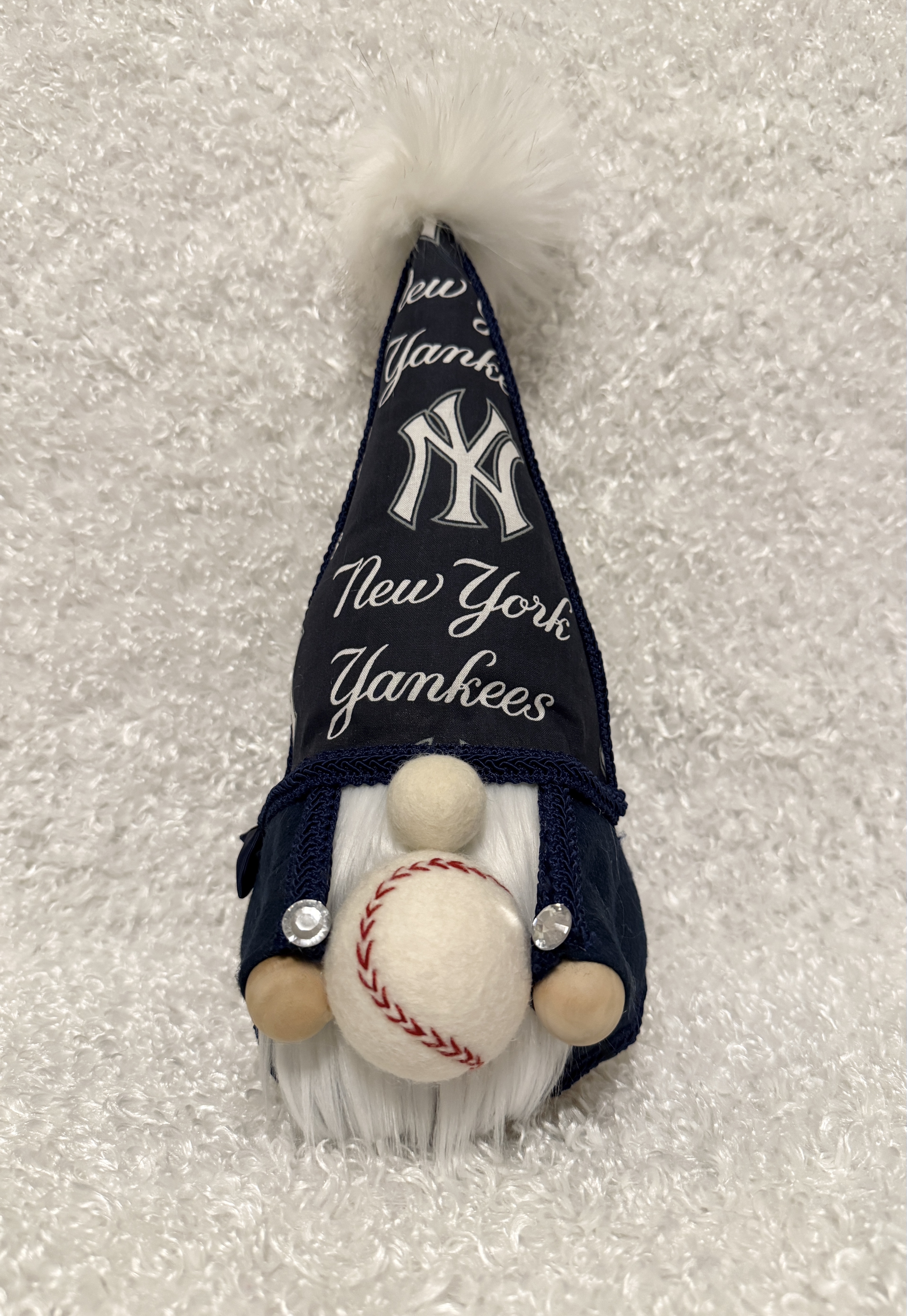 New York Yankees Inspired Baseball Gnome