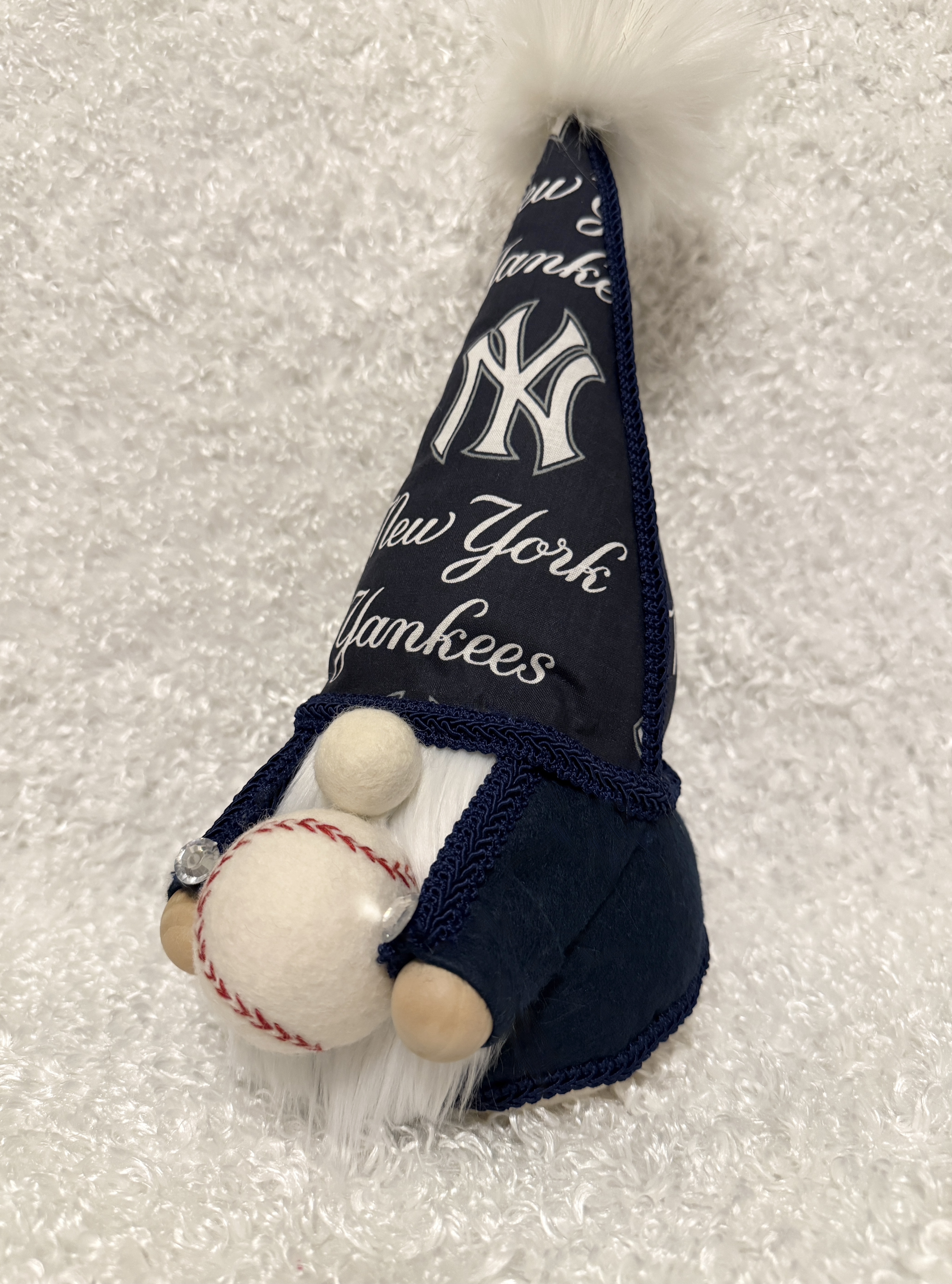 New York Yankees Inspired Baseball Gnome