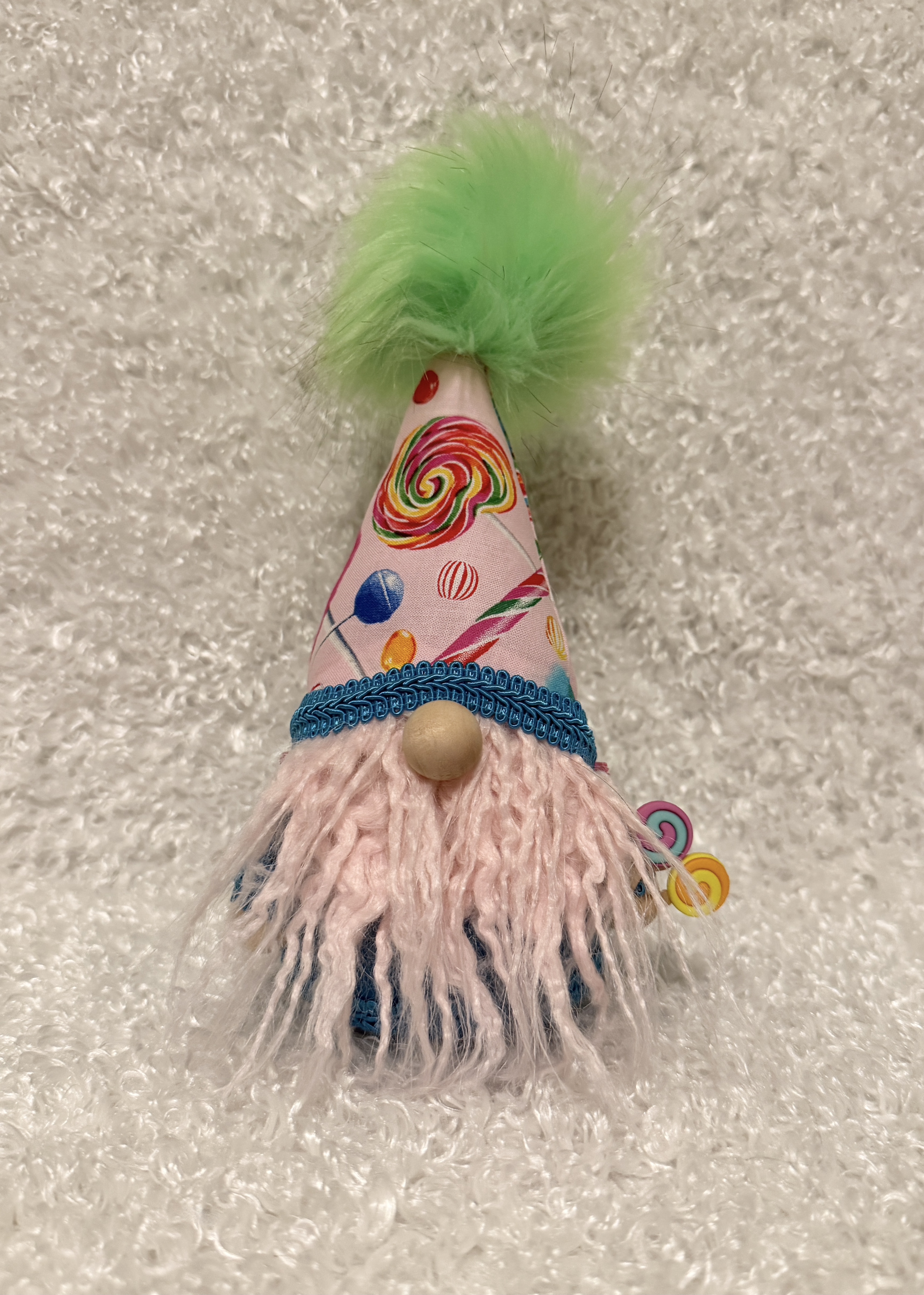 Handmade Candy Themed Gnome