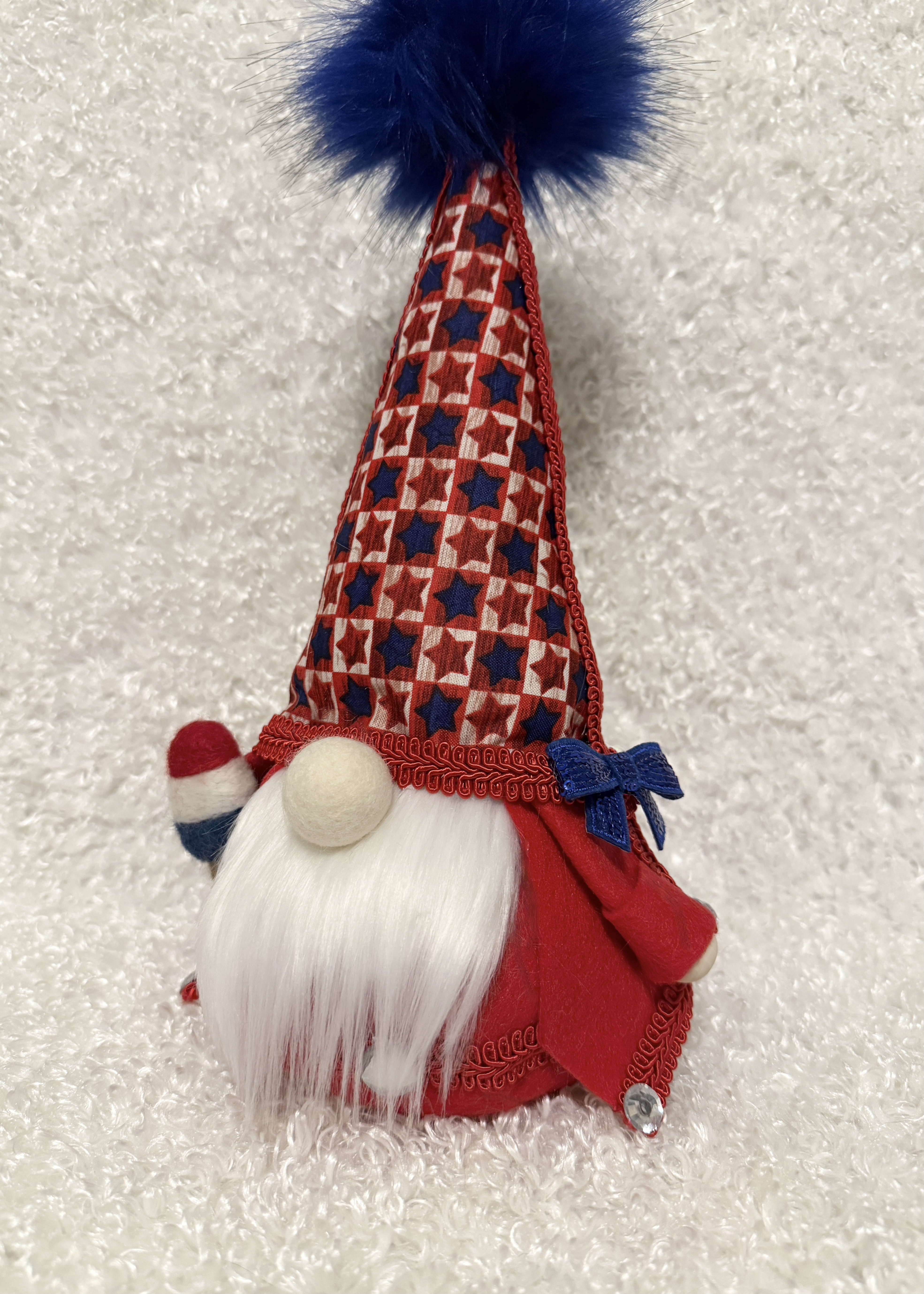 Patriotic Gnome for Fourth of July, Memorial Day Celebrations