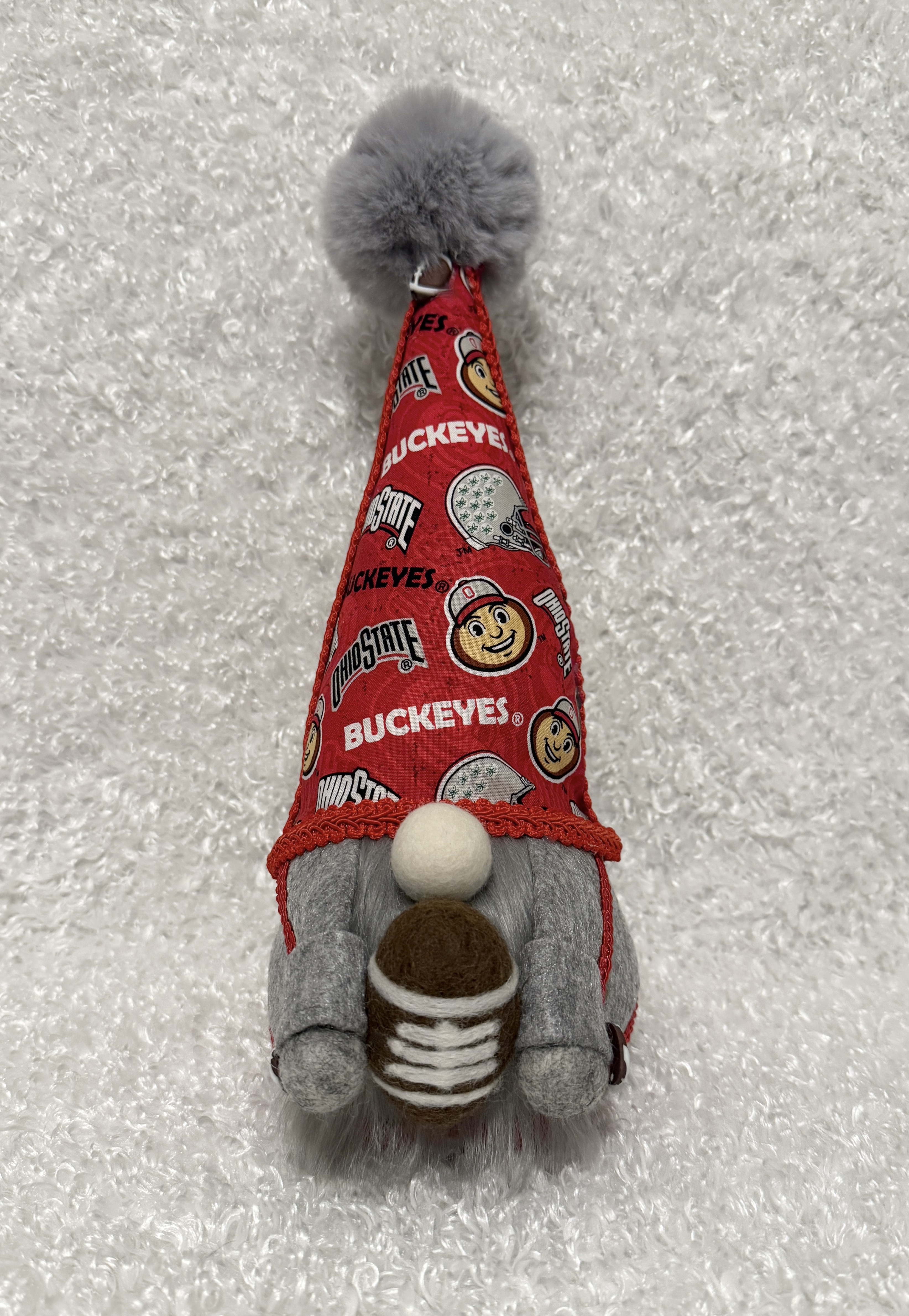 Ohio State Buckeyes Inspired Gnome