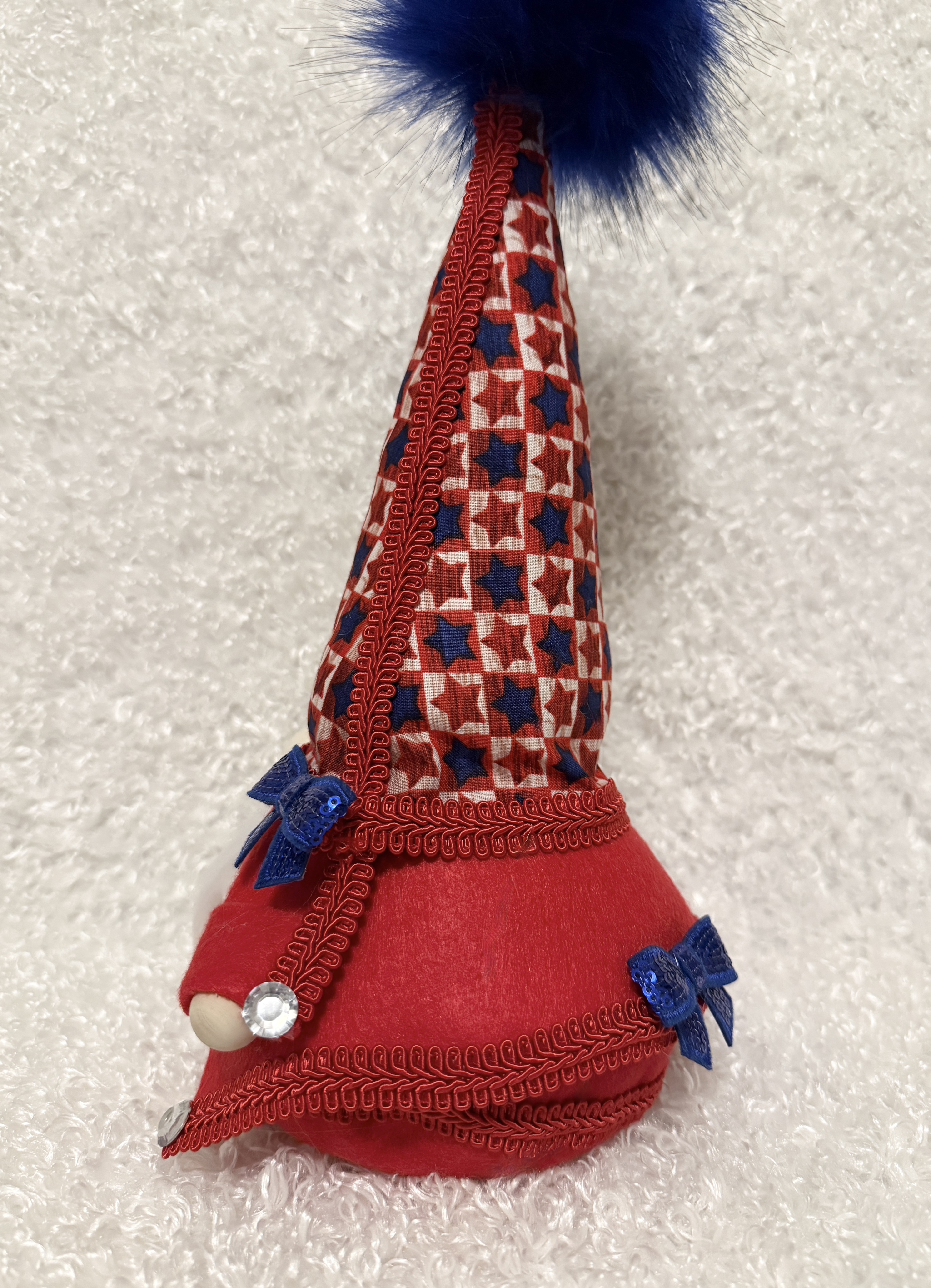 Patriotic Gnome for Fourth of July, Memorial Day Celebrations