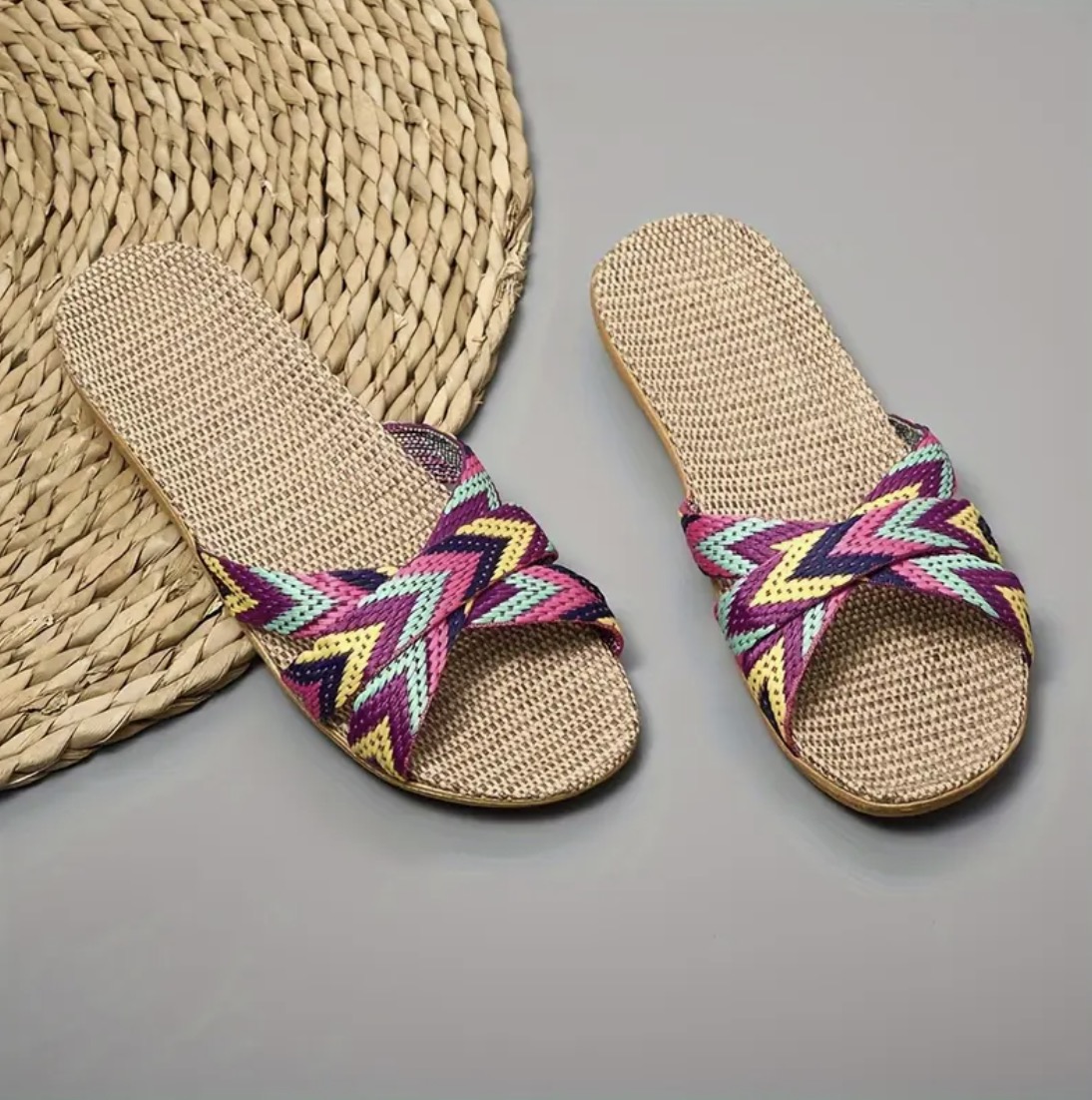 Sandalias Eco “Color Weave”