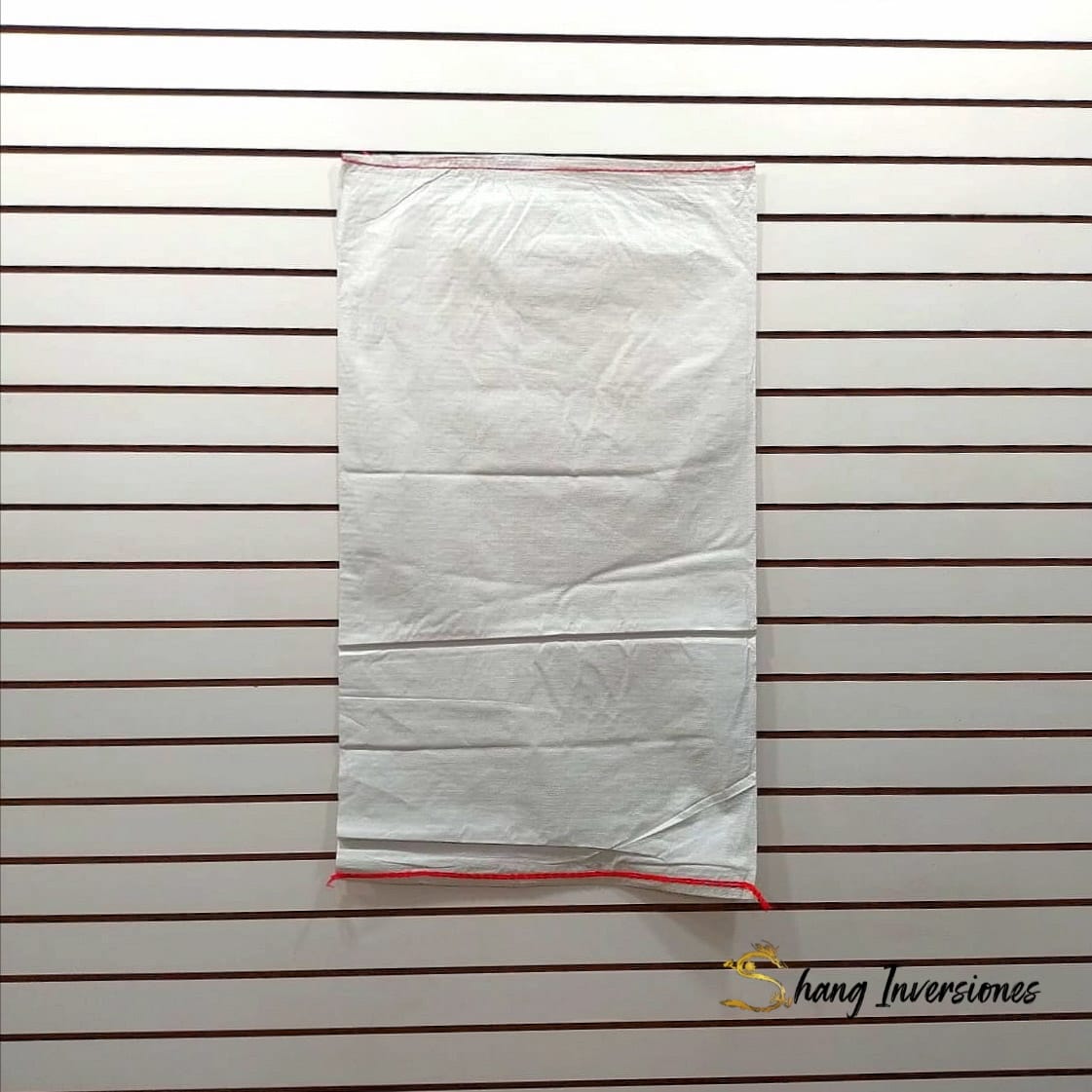 Saco blanco 55 cm x 98cm de 65g x millar