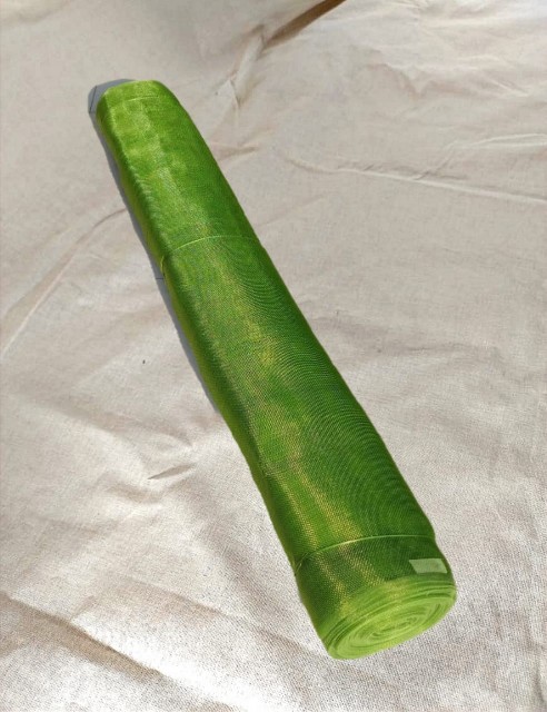 Malla Plástica verde y azul 1.20 mt x 30 mt