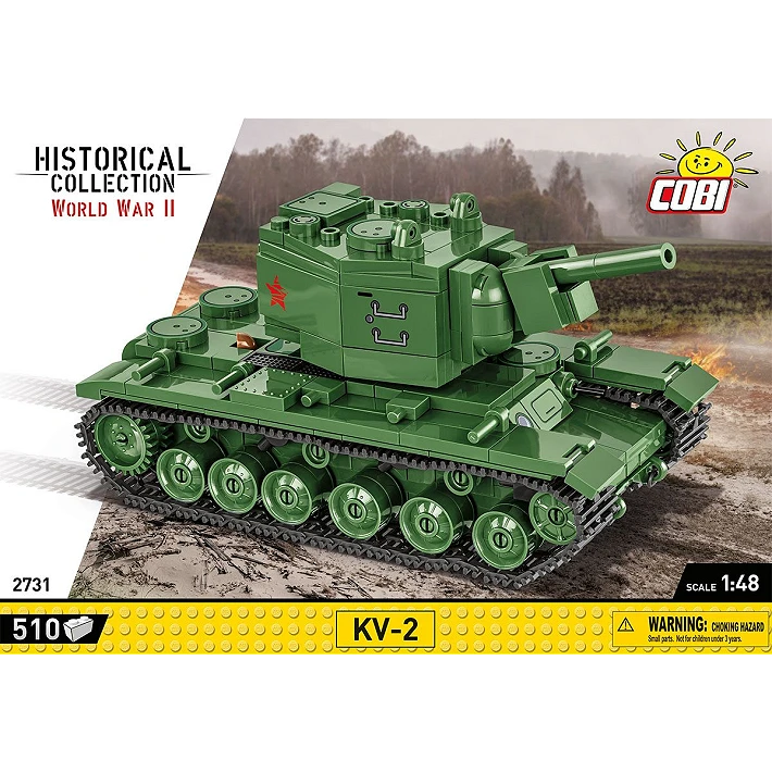 COBI Soviet KV-2 Heavy Tank 1:48 Scale