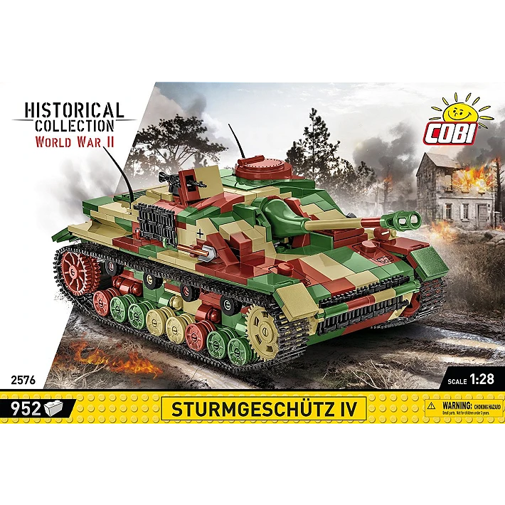 COBI Sturmgeschütz IV 1:28 Scale