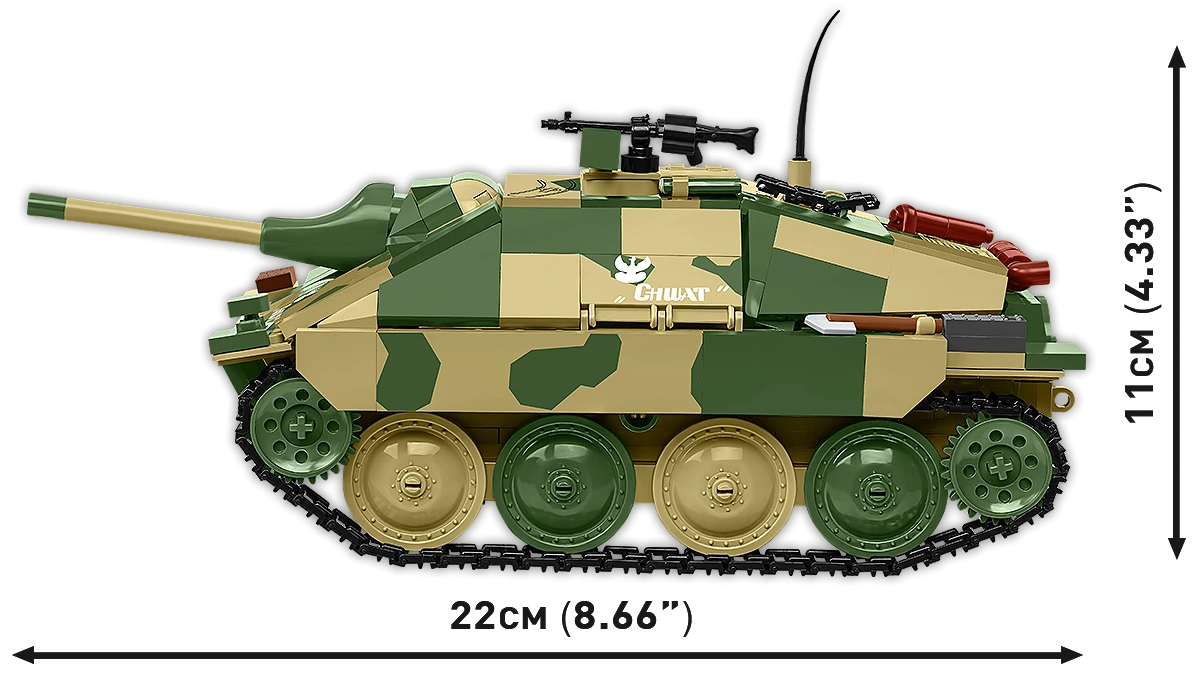 COBI Jagdpanzer 38(t) "Chwat" (Brave) 1:28 Scale