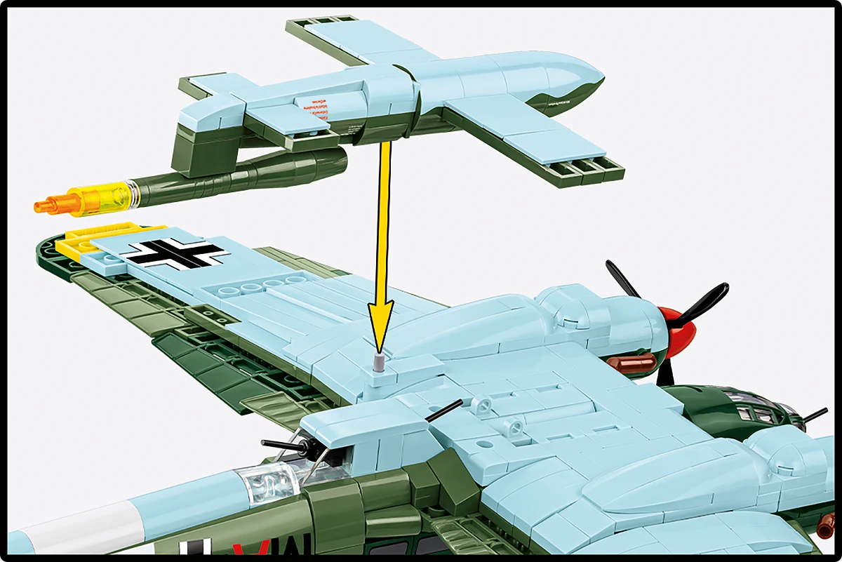 COBI Heinkel 111 H-22 with V1 Flying Bomb (Executive Edition) 1:48 Scale