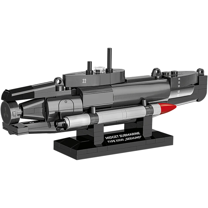 COBI U-Boat XXVII Seehund Midget Submarine 1:72